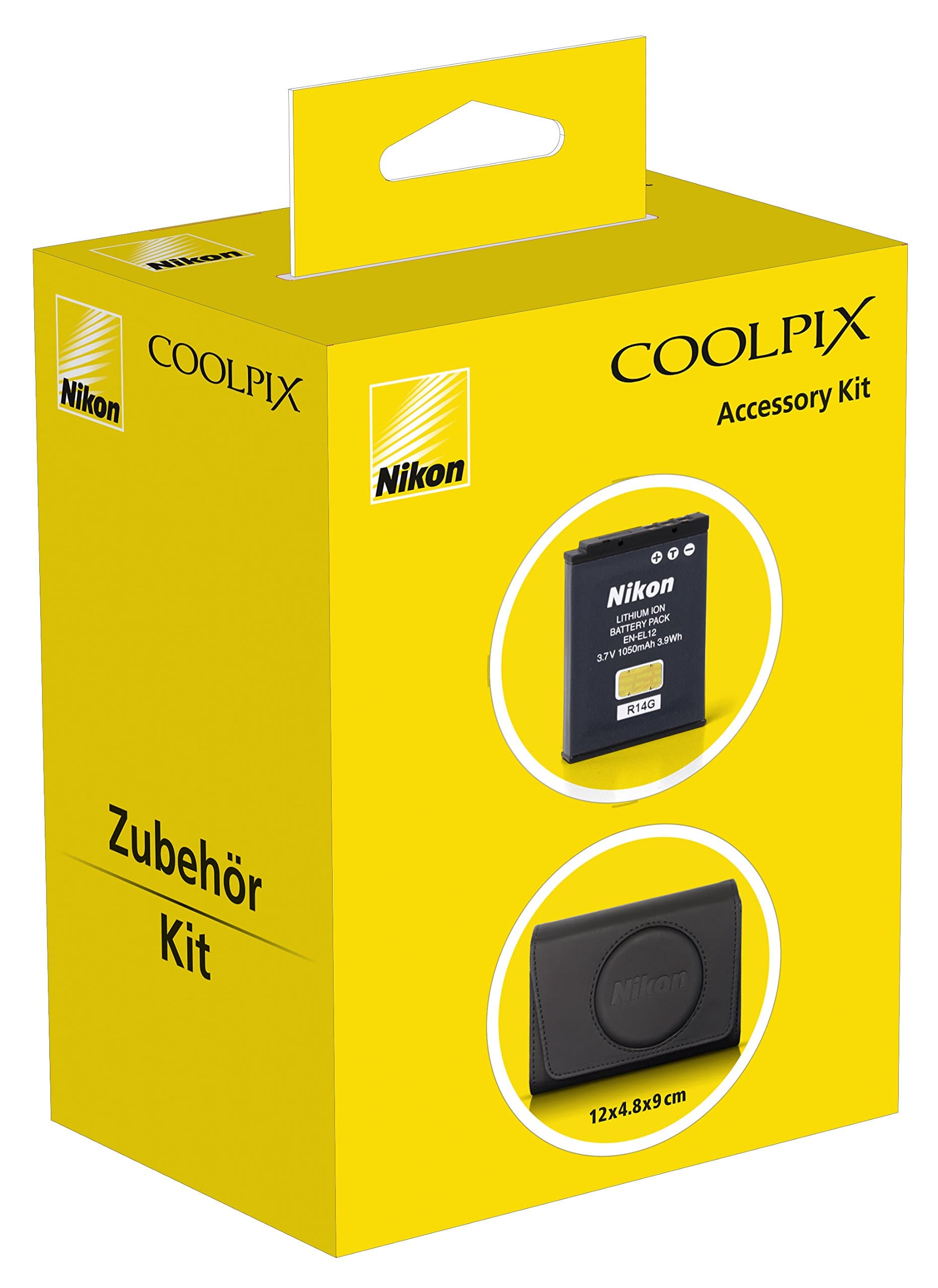 Nikon S9900 Accessory Kit with EN-EL12 Battery and COOLPIX Case