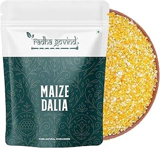 Radha Govind Organic Maize Dalia | Makke ka Dalia(500 Gram,F117_500)