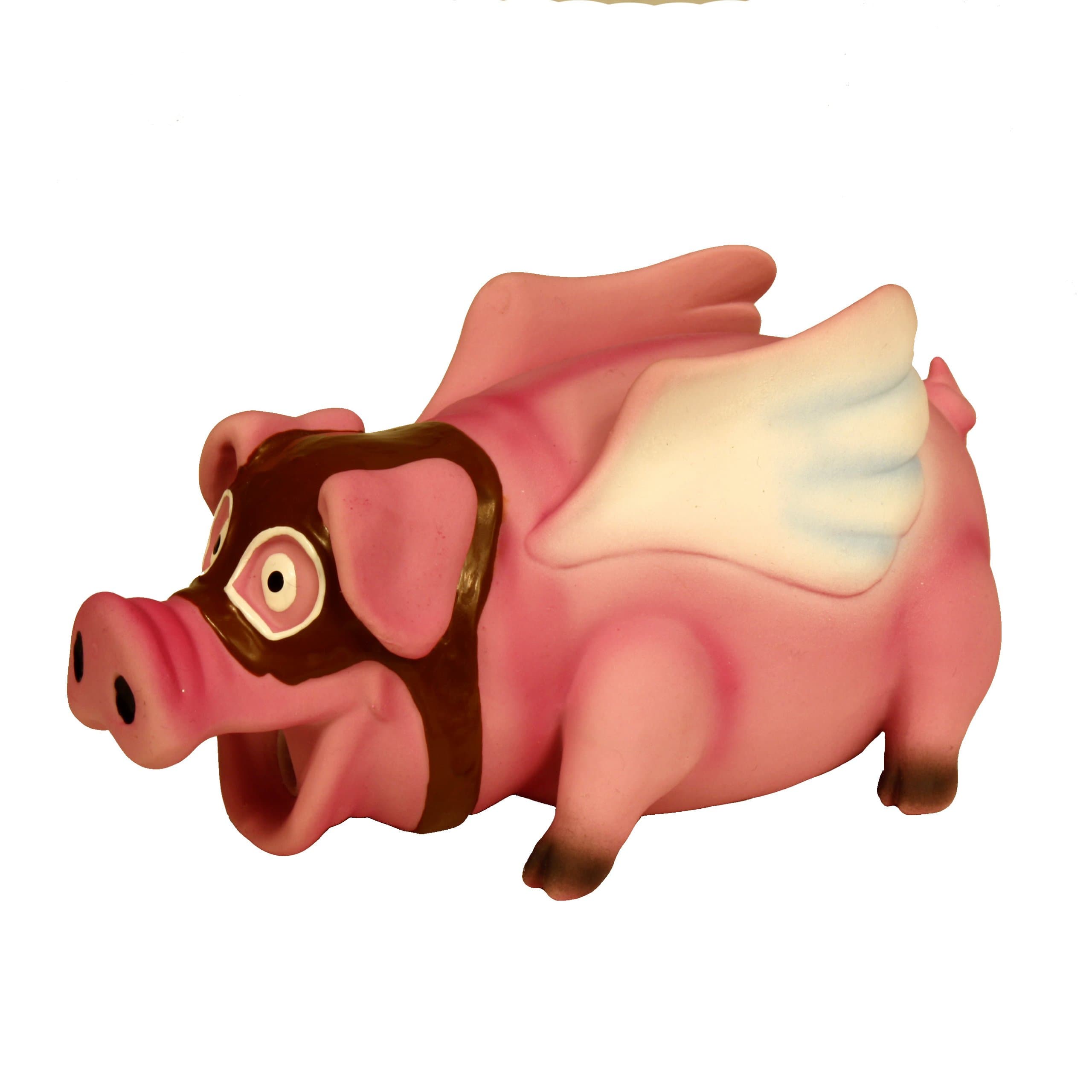 Flying Pig Toy with Goggles for Dogs