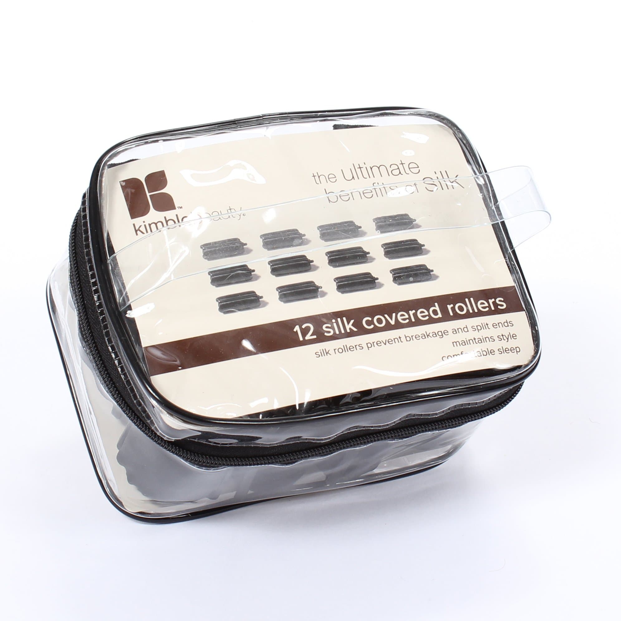 Kimble Beauty Silk Rollers - Help Prevent Breakage & Split Ends - Pack of 12