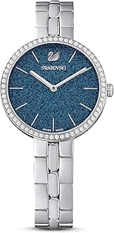 Swarovski Cosmopolitan Crystal Watch, Clear Crystals, Rose Gold Tone Finish, Swiss Made, Part of The Cosmopolitan Watch Collection