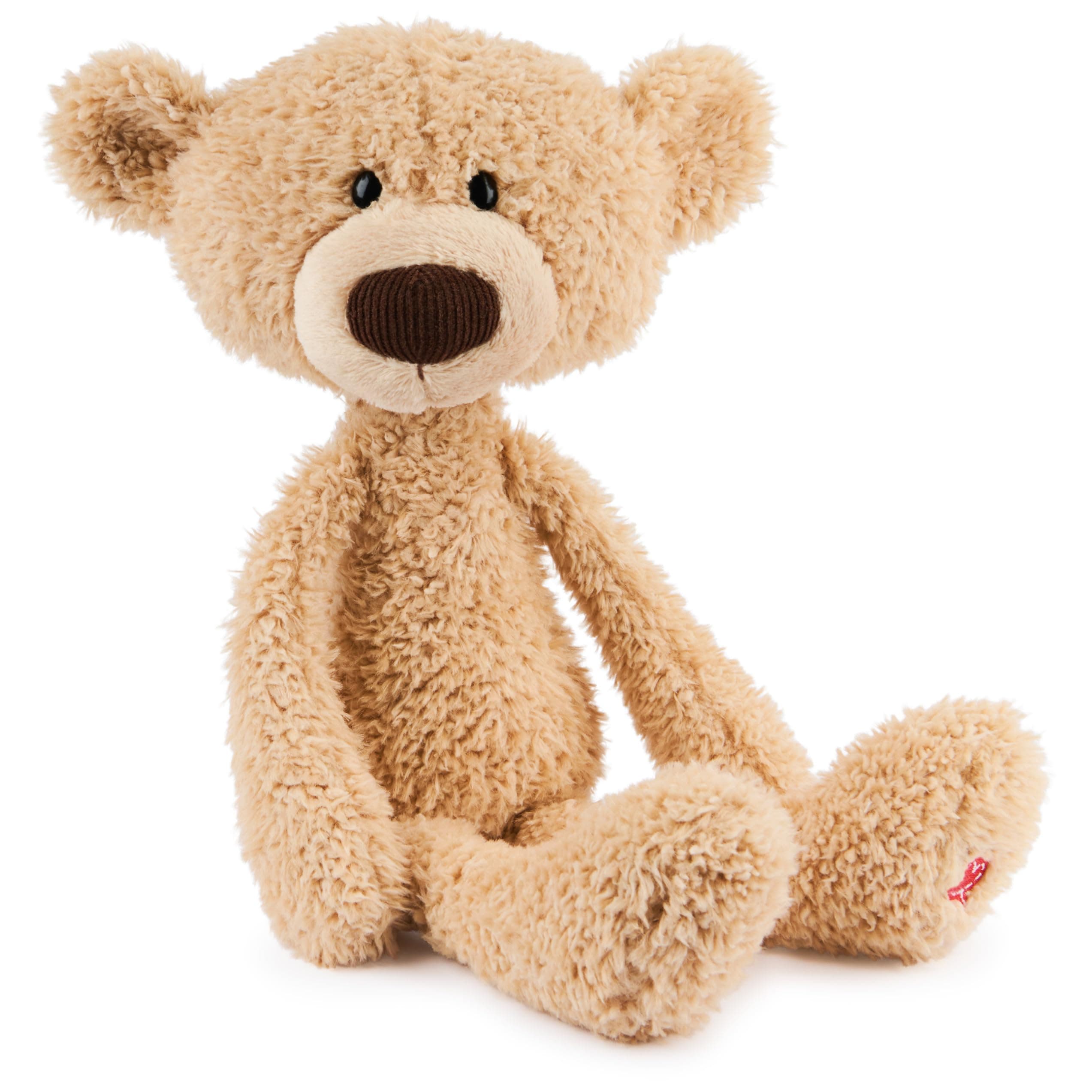 Toothpick Classic Teddy Bear, Premium Stuffed Animal for Ages 1 and Up, Beige, 15”