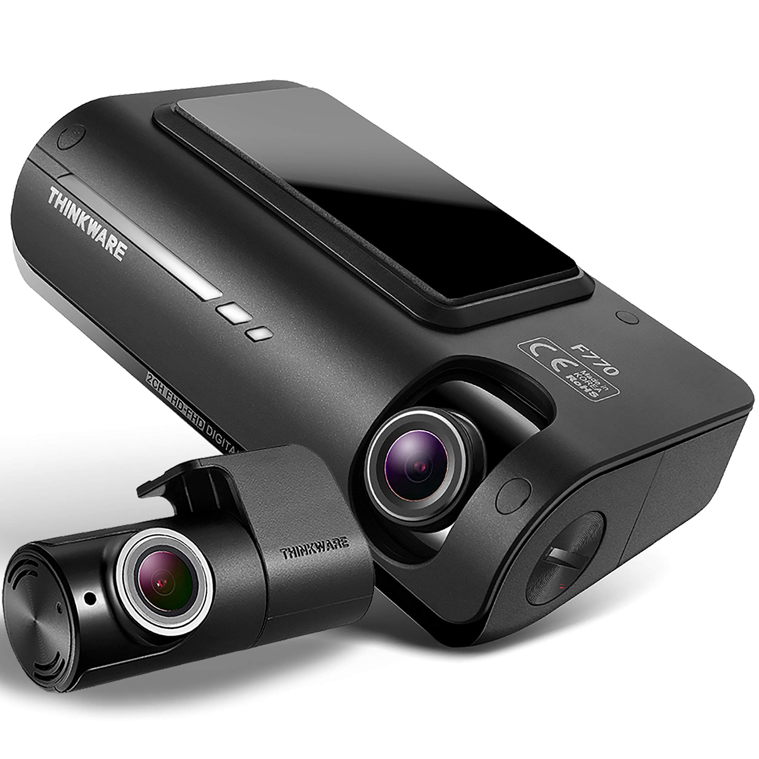 Thinkware F770 Dash Cam, 2CH Hardwire with Rear Camera