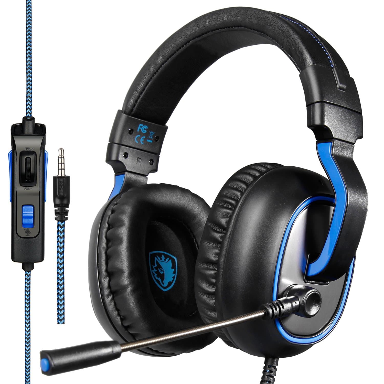 SADES R4 Gaming Headset with Microphone Over-Ear Gaming Headphones for PS4 New Xbox one PC