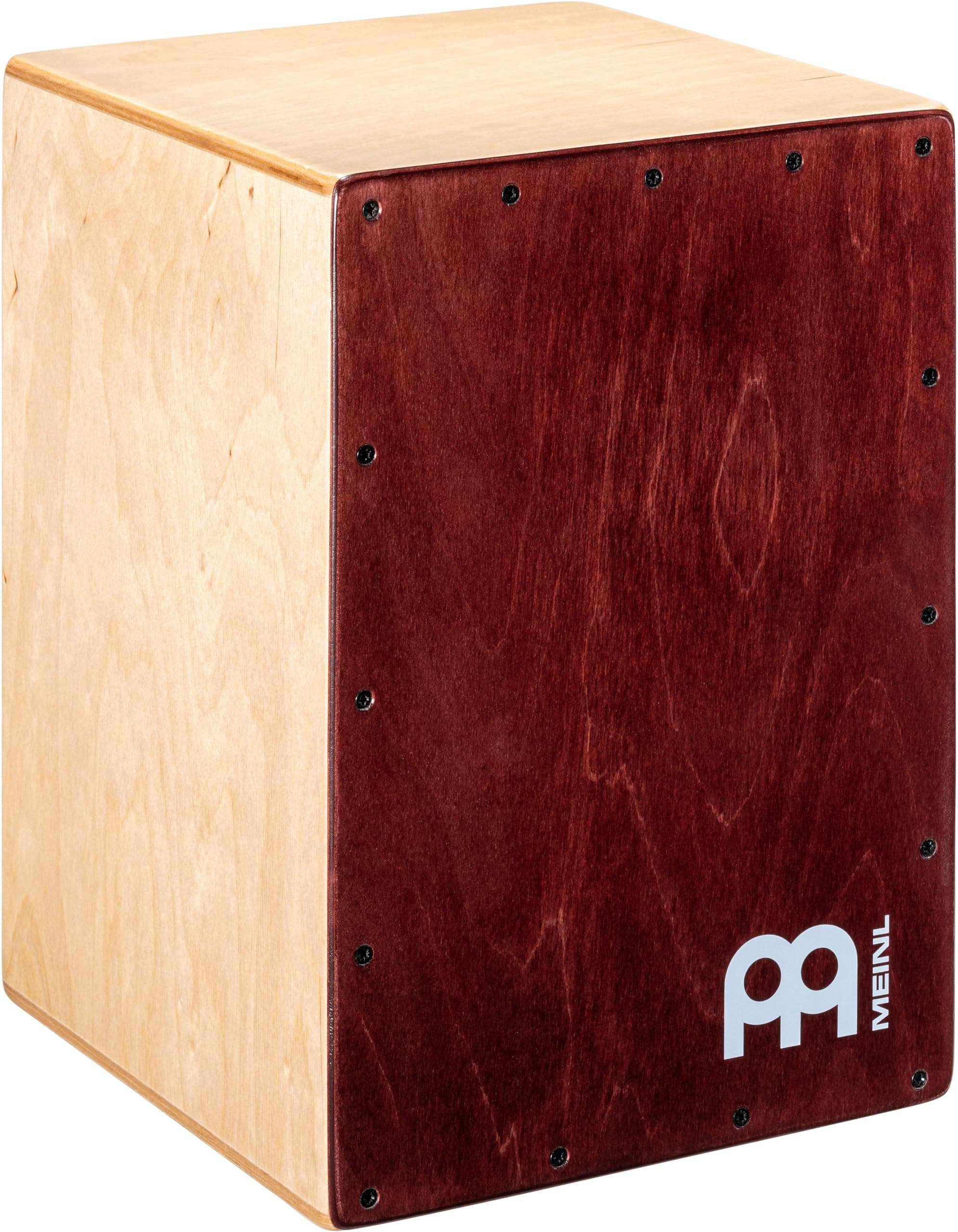 Meinl Percussion Jam Cajon Box Drum with Snare and Bass Tone for Acoustic Music — MADE in EUROPE — Baltic Birch Wood, Play with Your Hands, 2-YEAR WARRANTY (JC50NTWR)