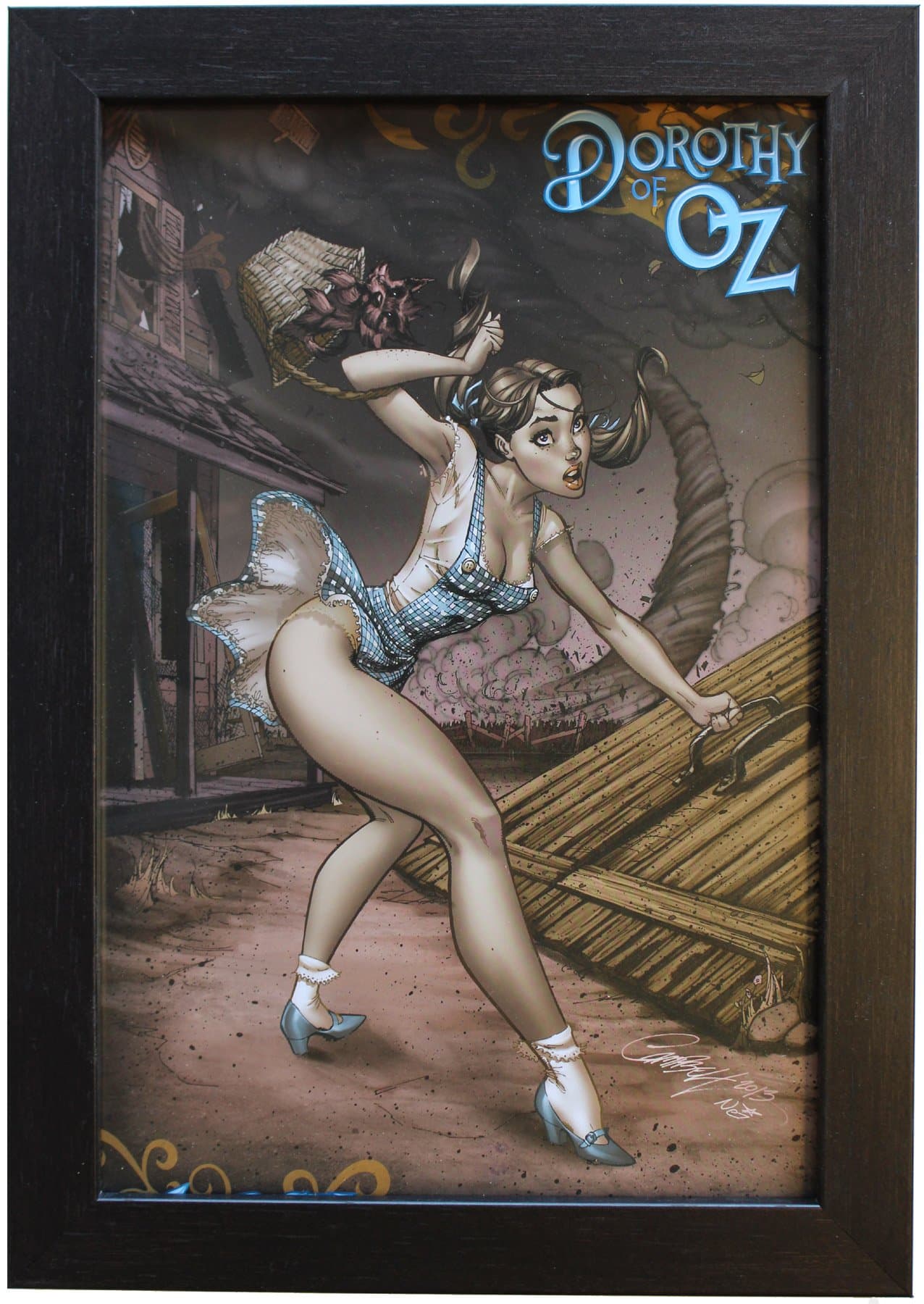 DOROTHY OF OZ ~ 10" X 15" ART PRINT by J. SCOTT CAMPBELL (FAIRYTALE FANTASIES - 2014)