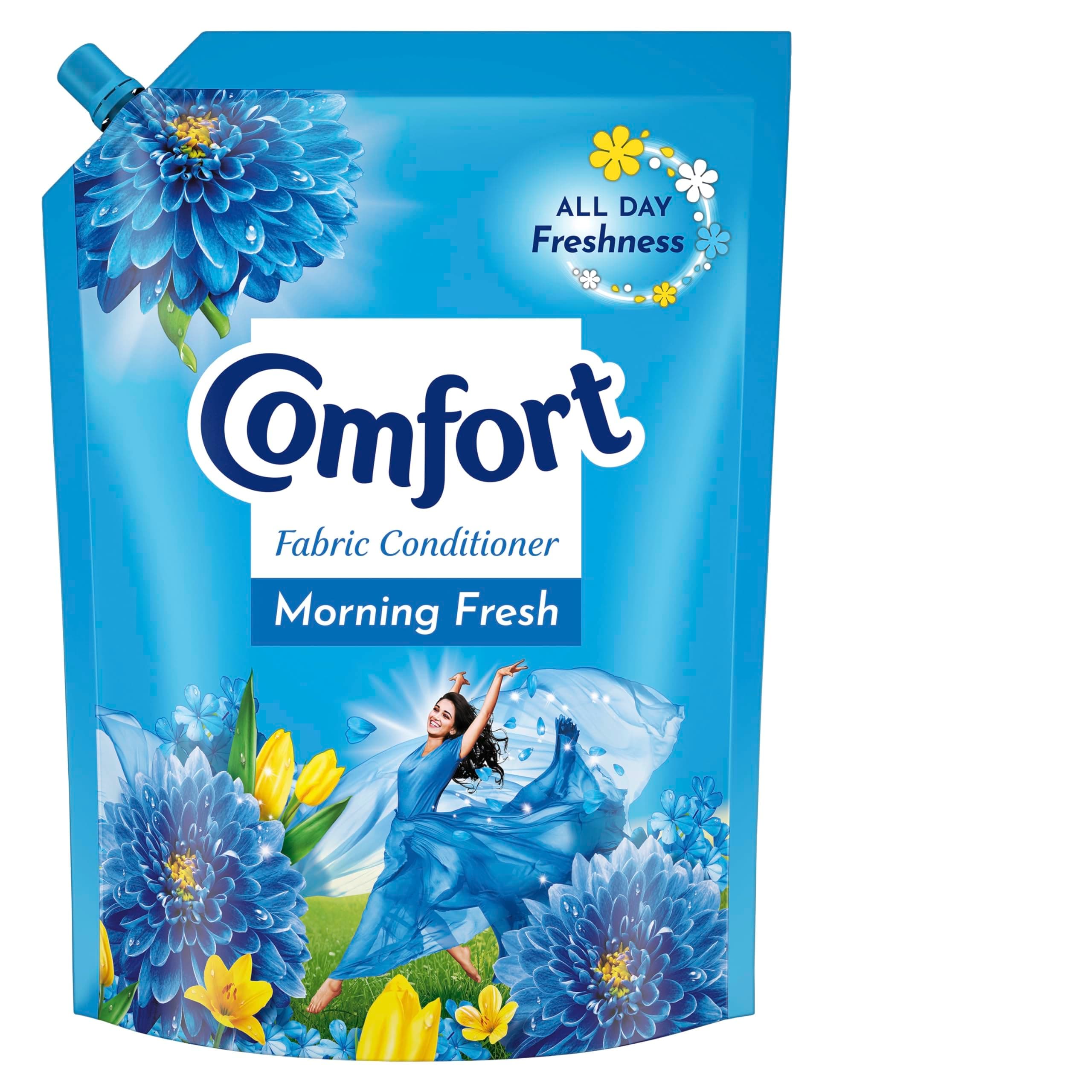 Comfort Fabric Softener, Liquid, Fresh Breeze, 2 Liters