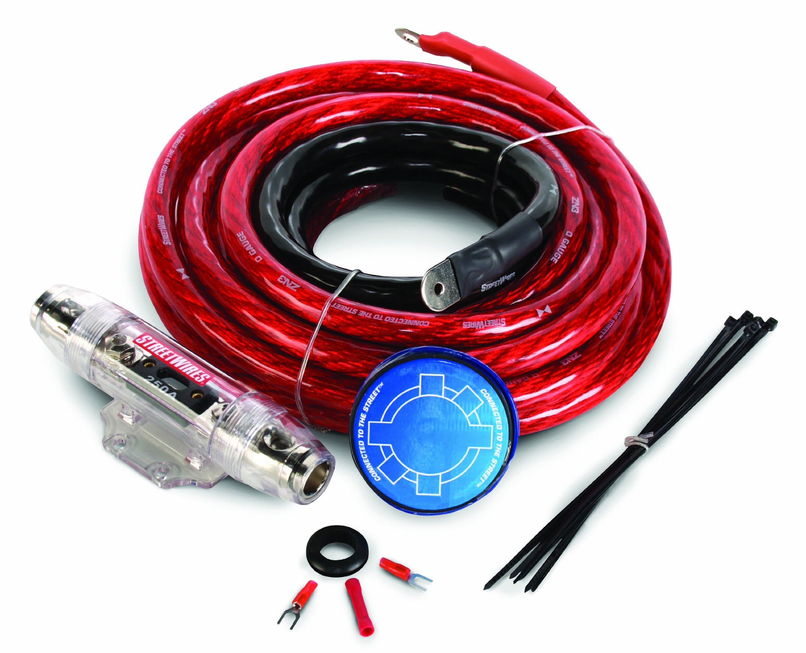 Streetwires ZN3K-00 1/0 AWG Single Amplifier Kit