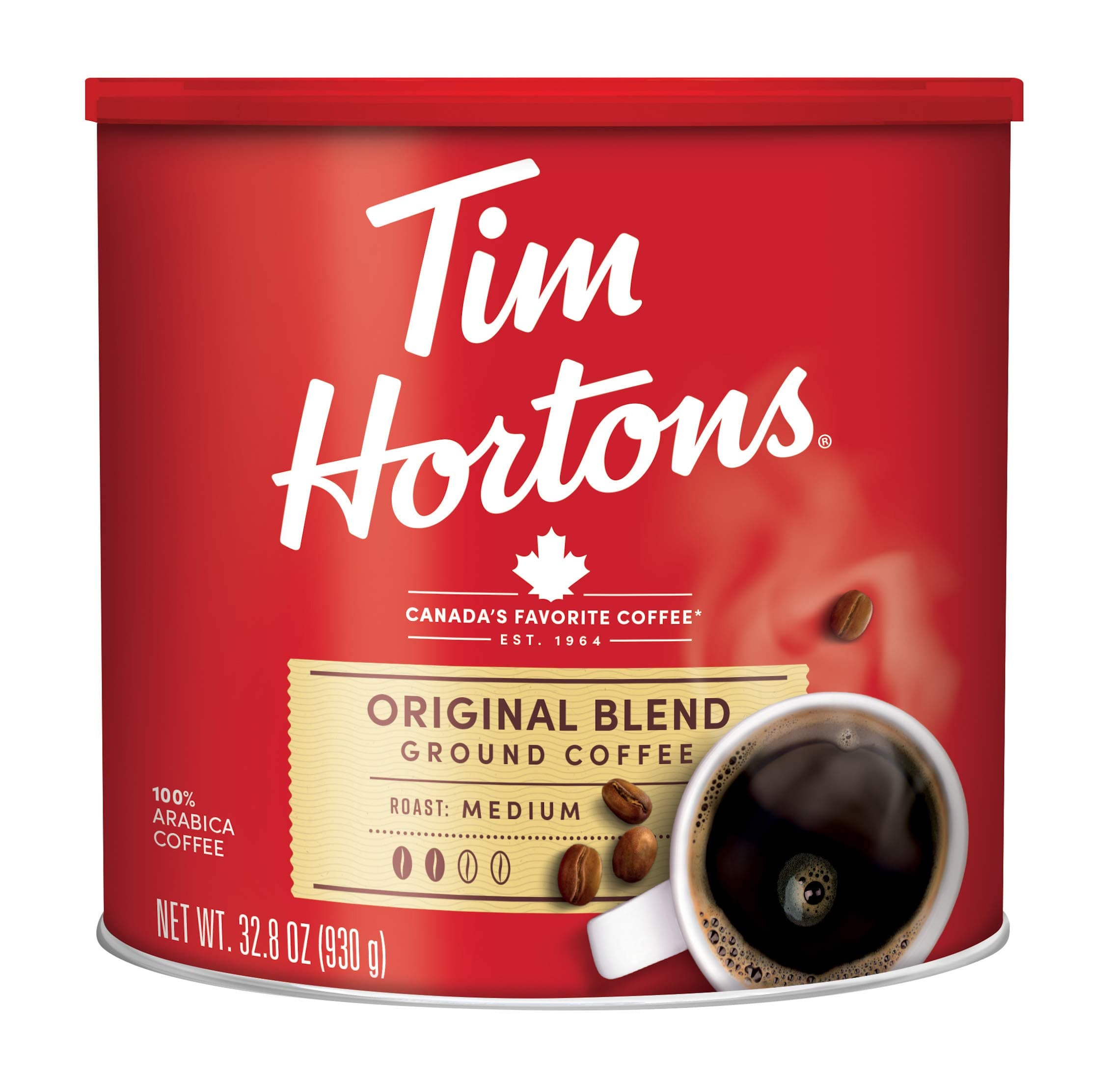 Tim Hortons Arabica Medium Roast Coffee, 32.8 Oz by Tim Hortons