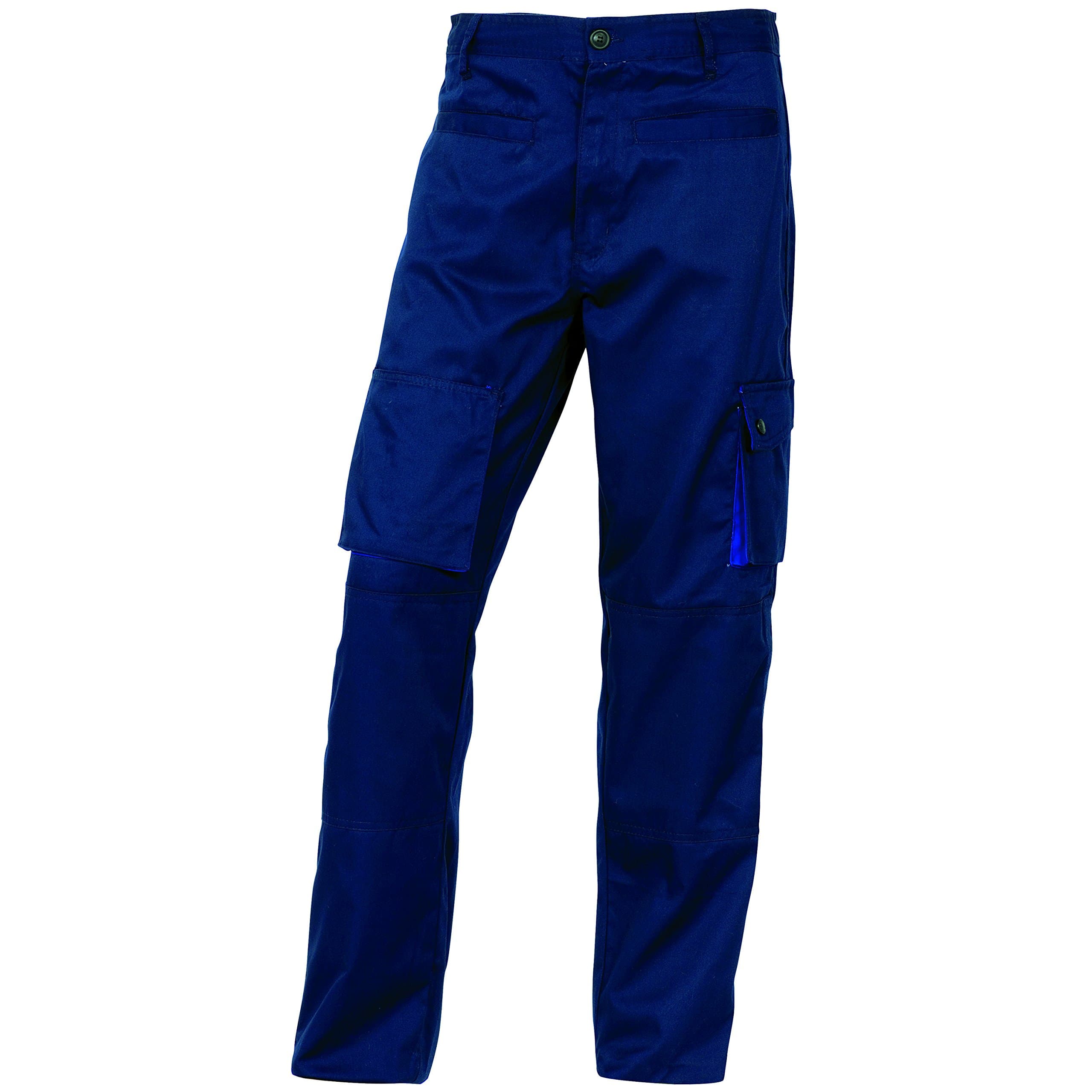 Panoply Workwear Mach2 Trousers Work Pants With Knee Pad Pockets Navy 42" Waist