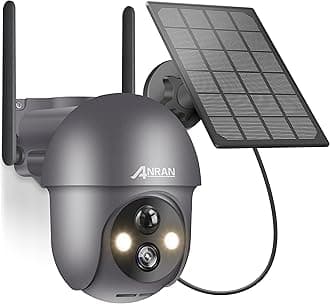 3MP Solar Security Camera Q1 Grey