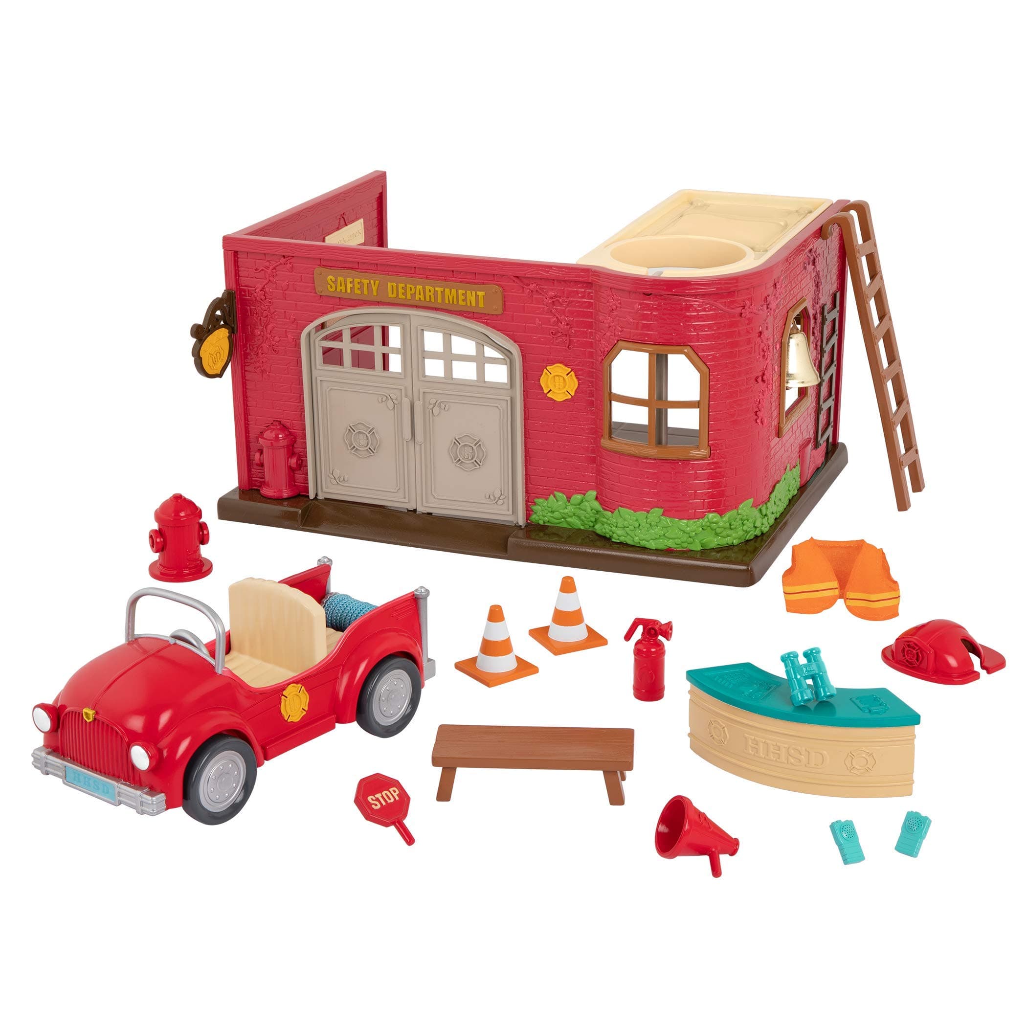 Li'l Woodzeez – Master Bedroom & Dining Set, Miniature Furniture & Kitchen Accessories, 26 Pieces Toy Set with Bed, Table, Fridge & More, Perfect for Imaginative Play, Toys for 3+ Years