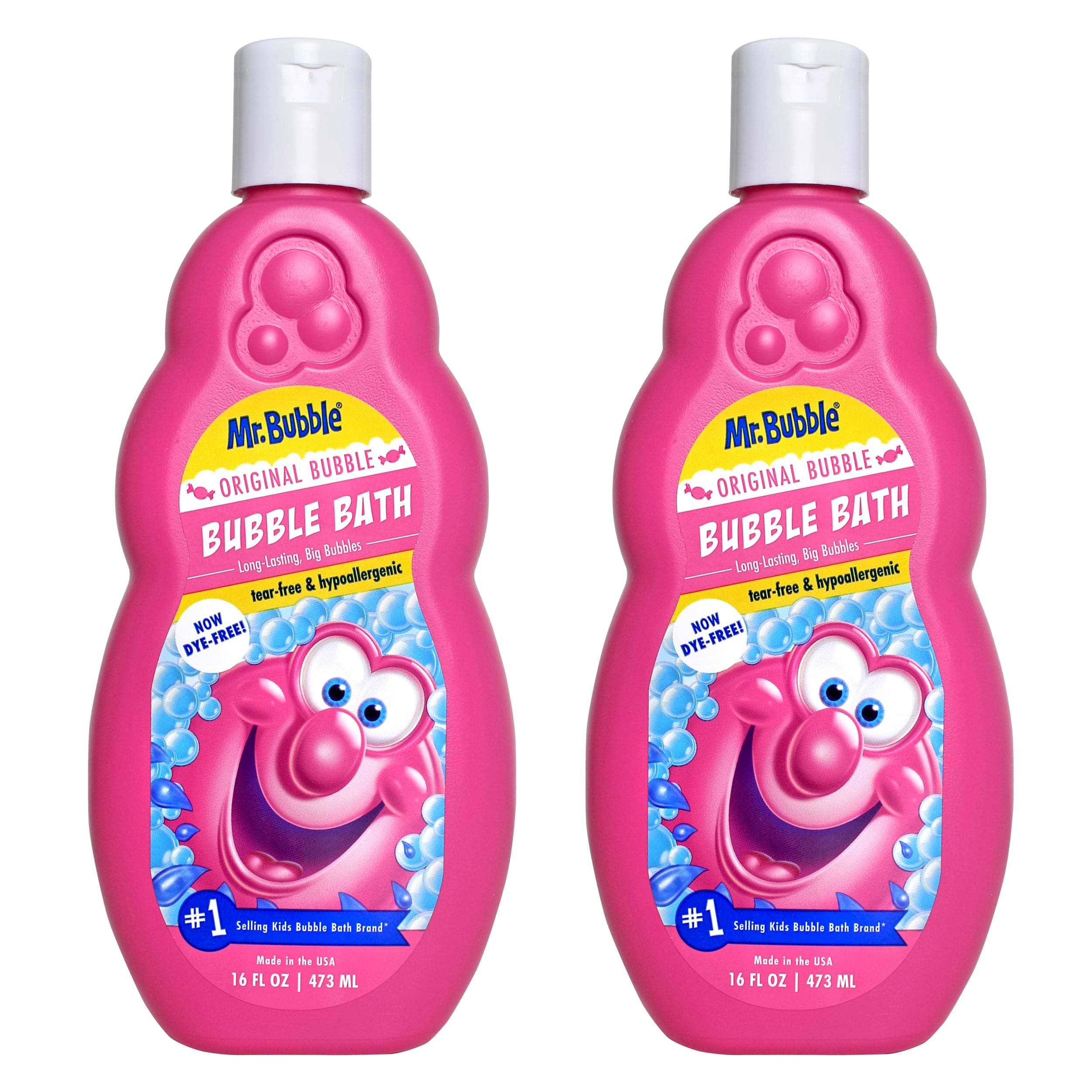 Original Bubble Bath - Great for Your Baby, Kids, and Adults - Hypoallergenic, Tear Free Bubble Bath Solution (2 Bottles, 16 fl oz Each)