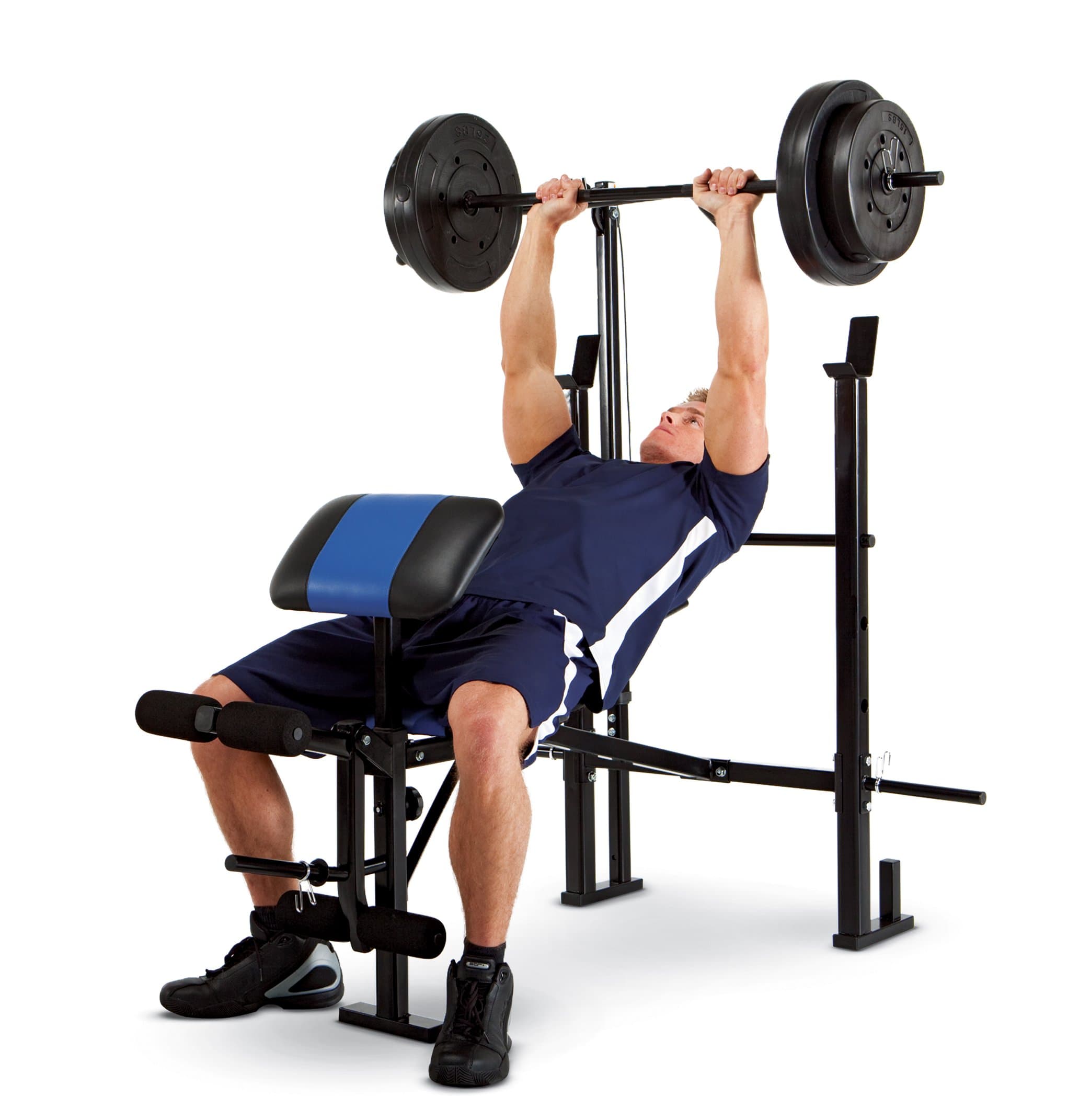 Marcy Classic Bench and Weight Set (120-Pound)