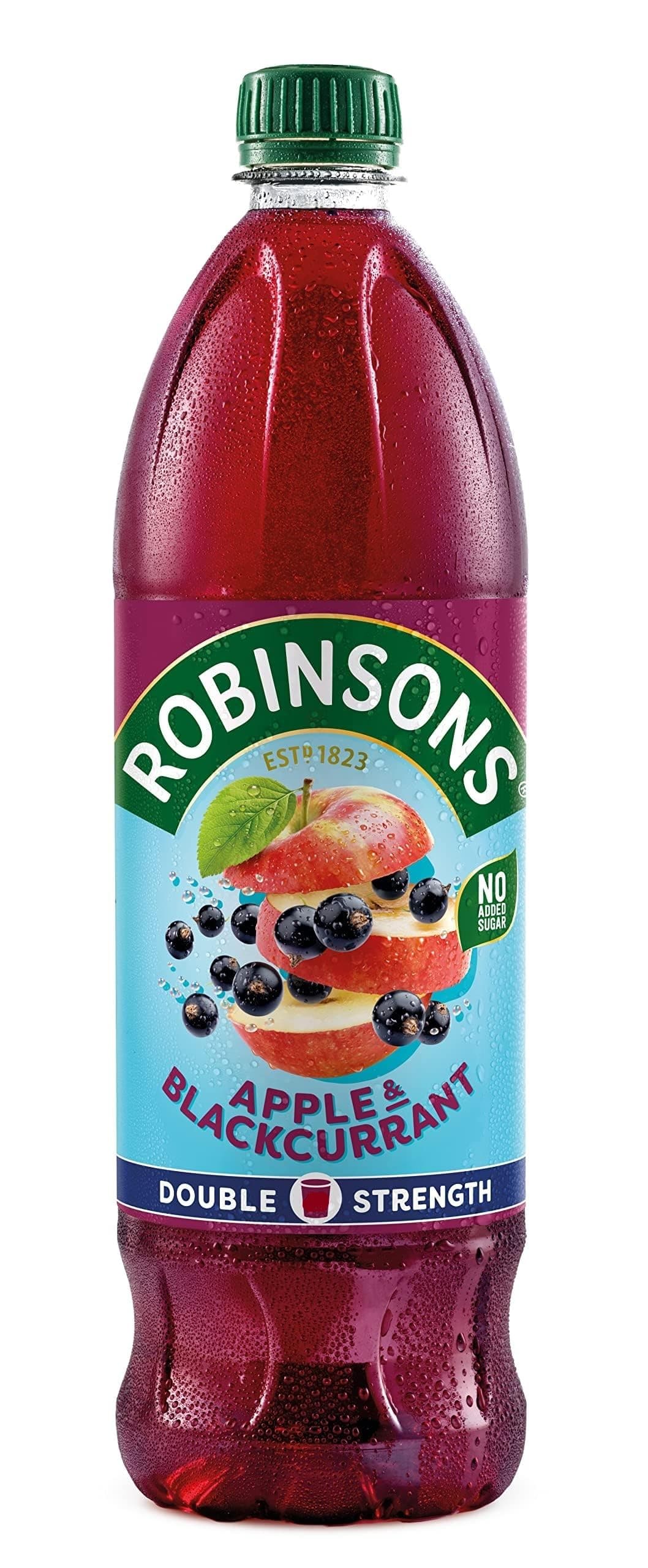 Sponsored Ad – Fruit Squash - Low Calorie - Double Strength - Apple and Blackcurrant 1.75 Litre - 6 Count