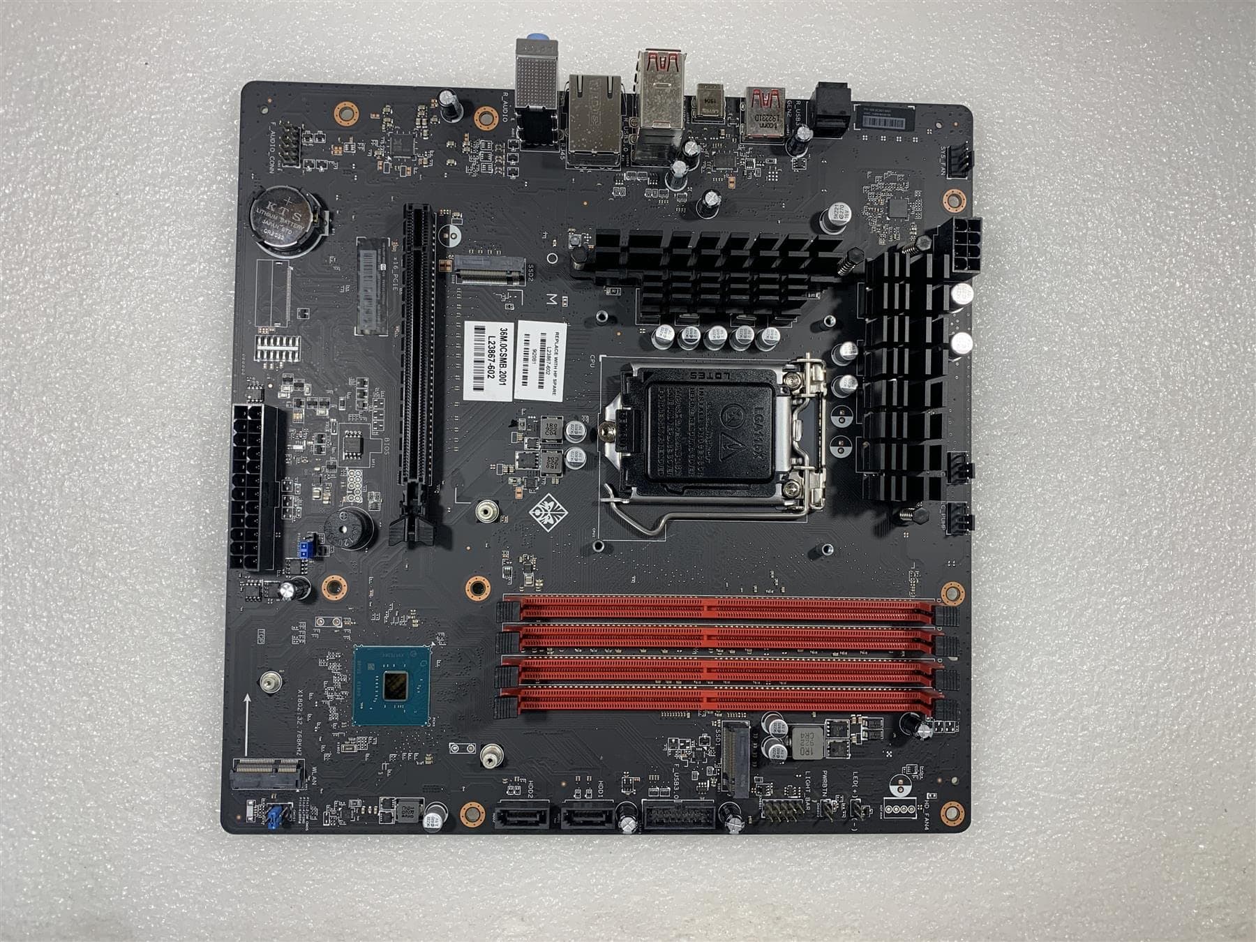 For OMEN by For HP Obelisk 875 1000 Z390 Shire L23867-602 002 348.0CS02.0011 18413-1 36M.0CSMB.2001 Motherboard System Board Maon Mainboard LGA115X LGA1150 LGA1151 LGA1155 LGA1156 With Win10