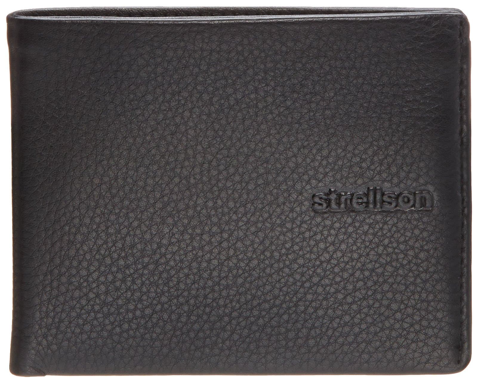 Strellson Carter BillFold H4 Wallets Mens Black Schwarz (black 900) Size: 12 X 10 cm