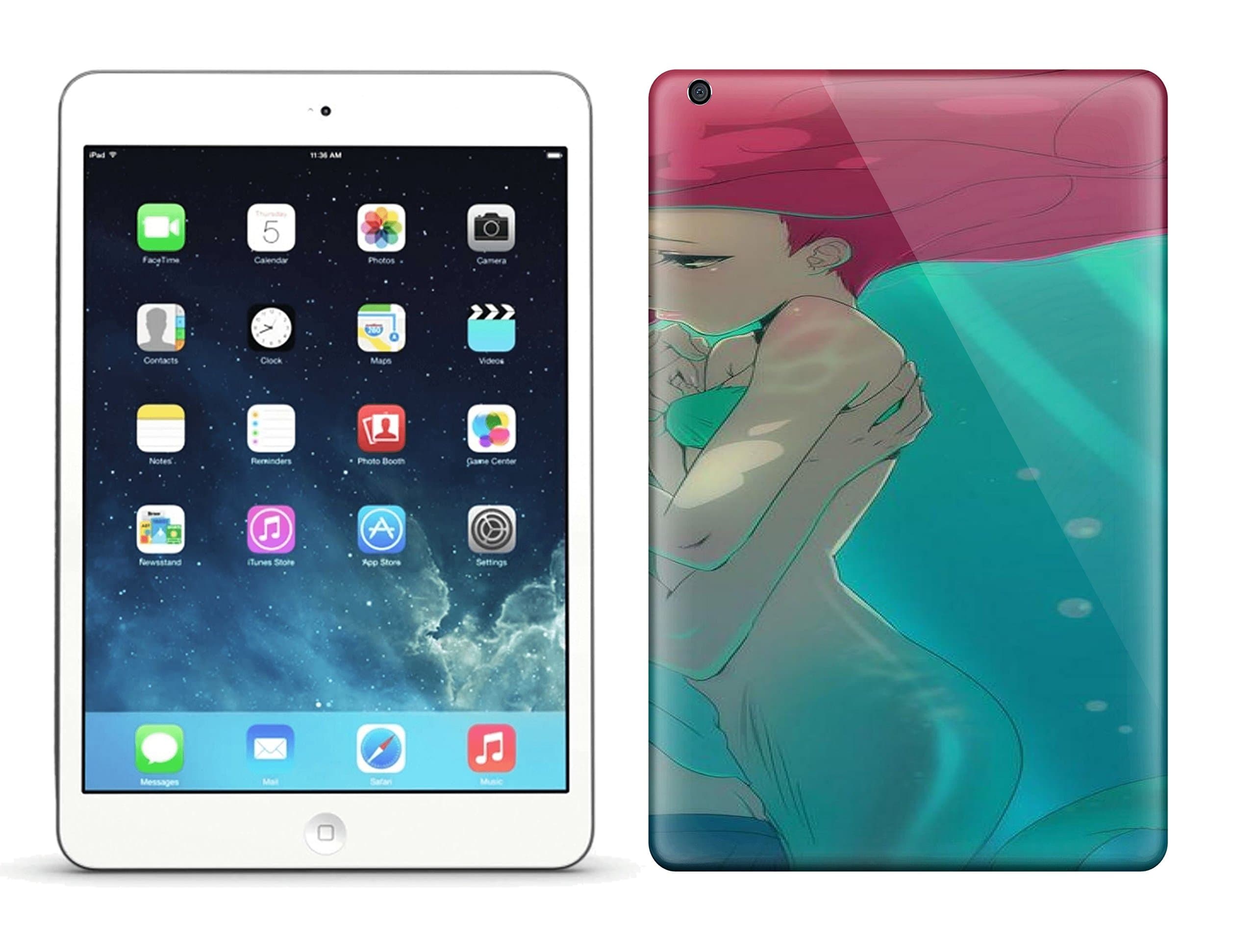 Style Decoration such as Belle, the Beast, Ariel and Snow White get a manga makeover phone case for ipad mini/mini 2