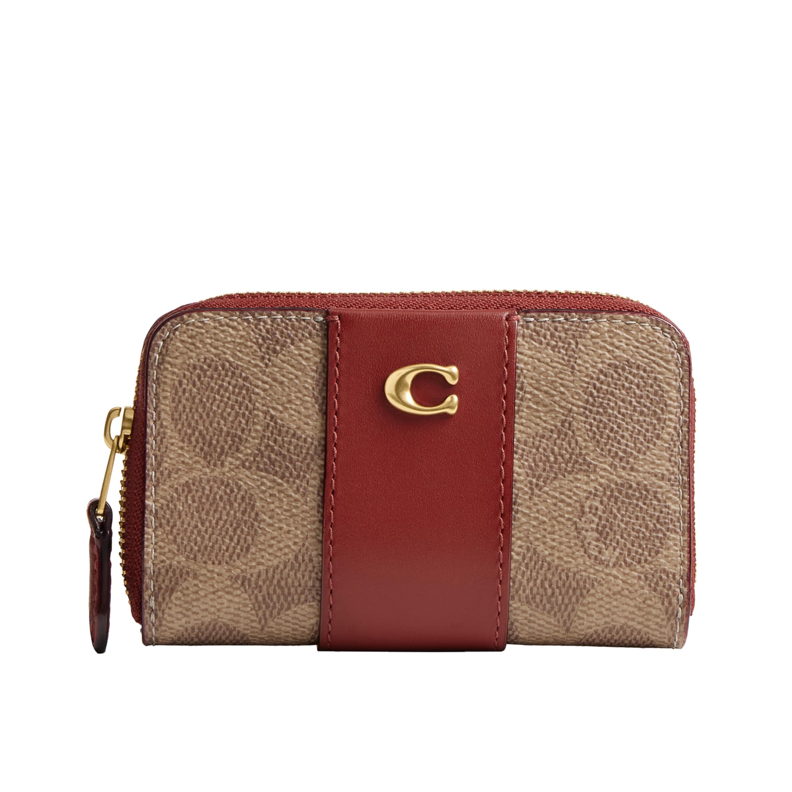 COACH Women's Small Zip Around Case Accessory-Travelers Card Sleeves