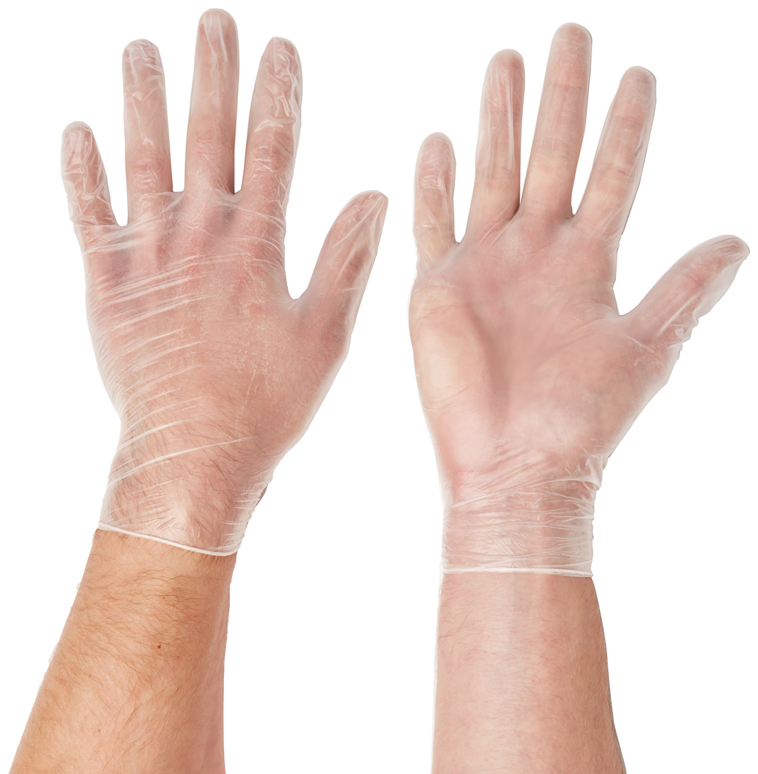 Handsafe Powder-Free Vinyl Gloves Medium Clear (Pack of 100) GN65