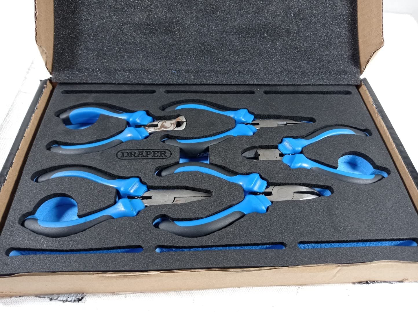 63215 Precision Plier 5 Piece Set in 1/4 Drawer Eva Insert Tray