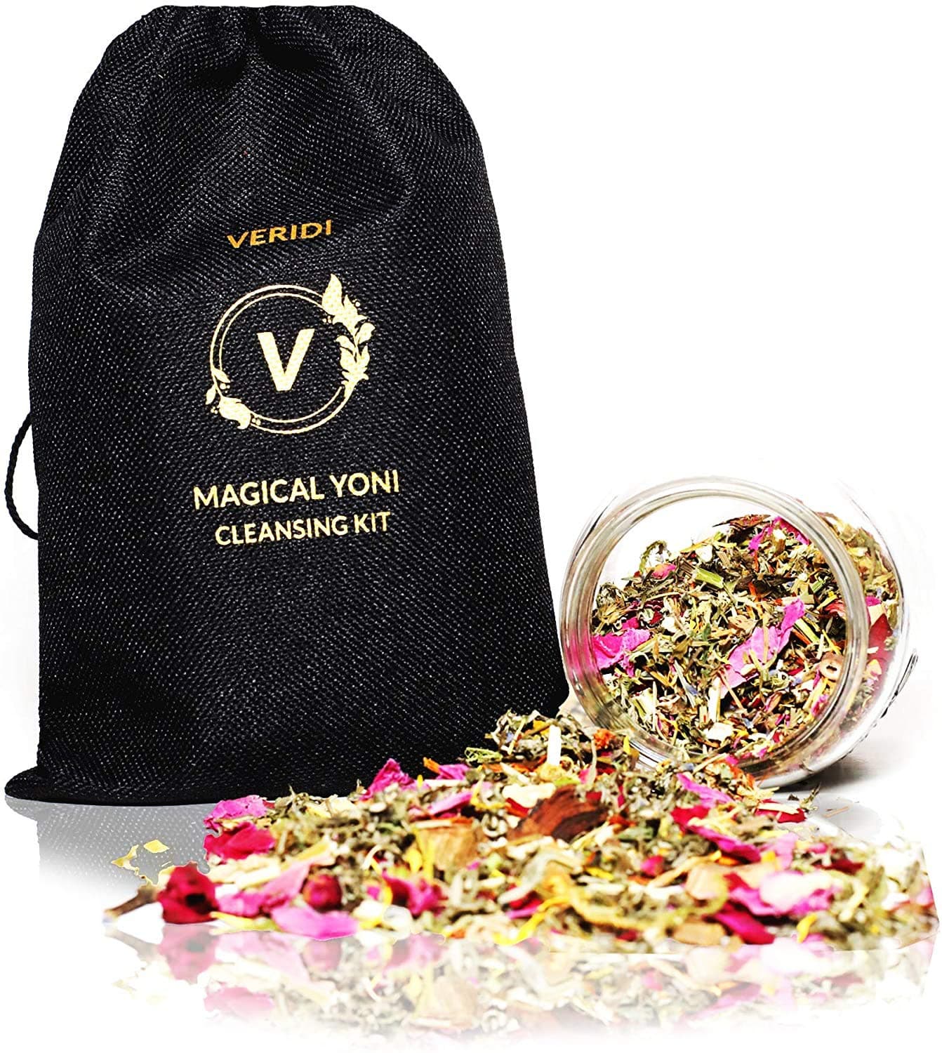 Magical Yoni. Premium Organic Yoni Steam Herbs for Cleansing // Best Natural V Steaming Detox & Fertility Kit // Rejuvenate & Heal // Vagina Detoxifying & Healing Blend (Classical Formula) (4 oz)