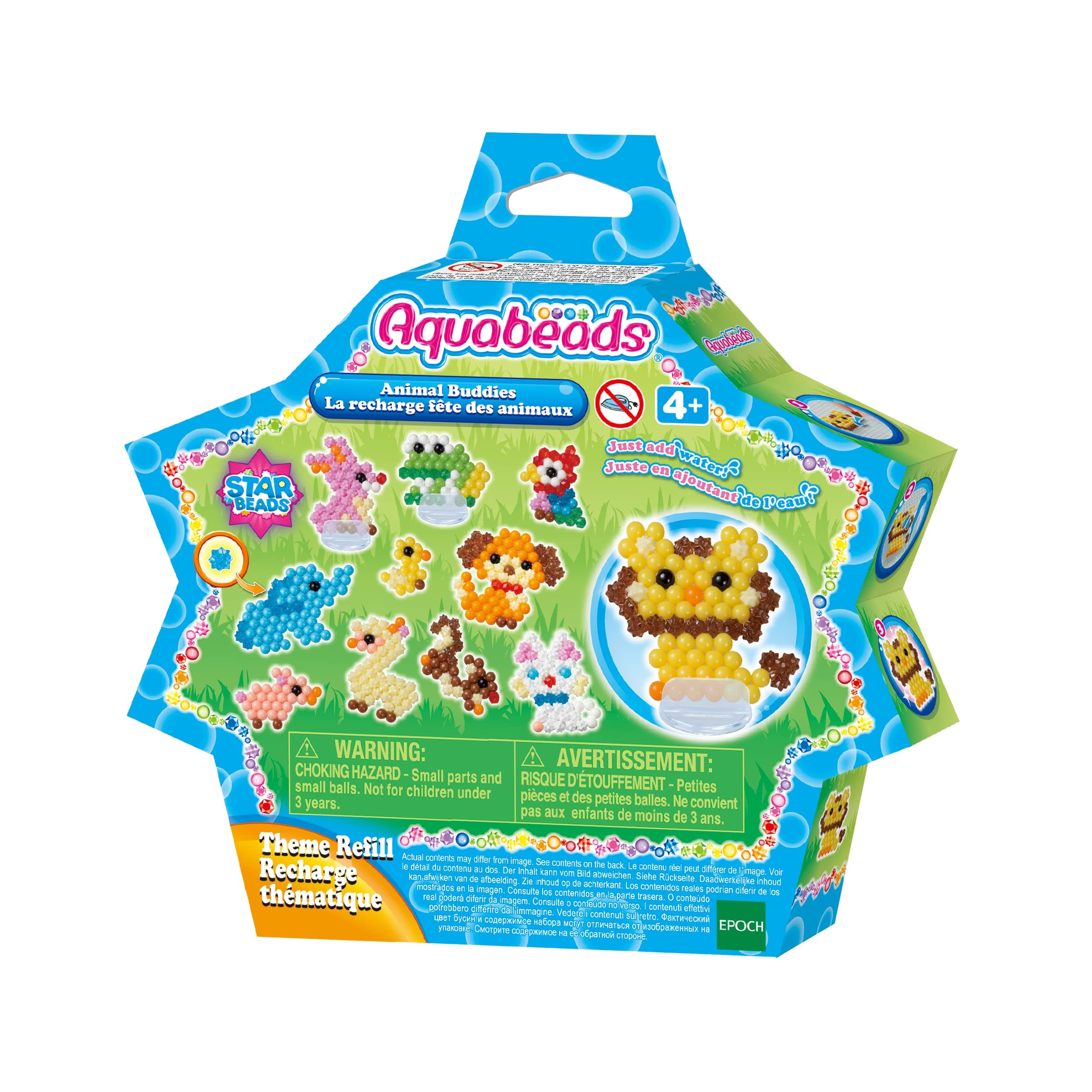 Aquabeads 31915 Themed Refill Animal Friends Playset