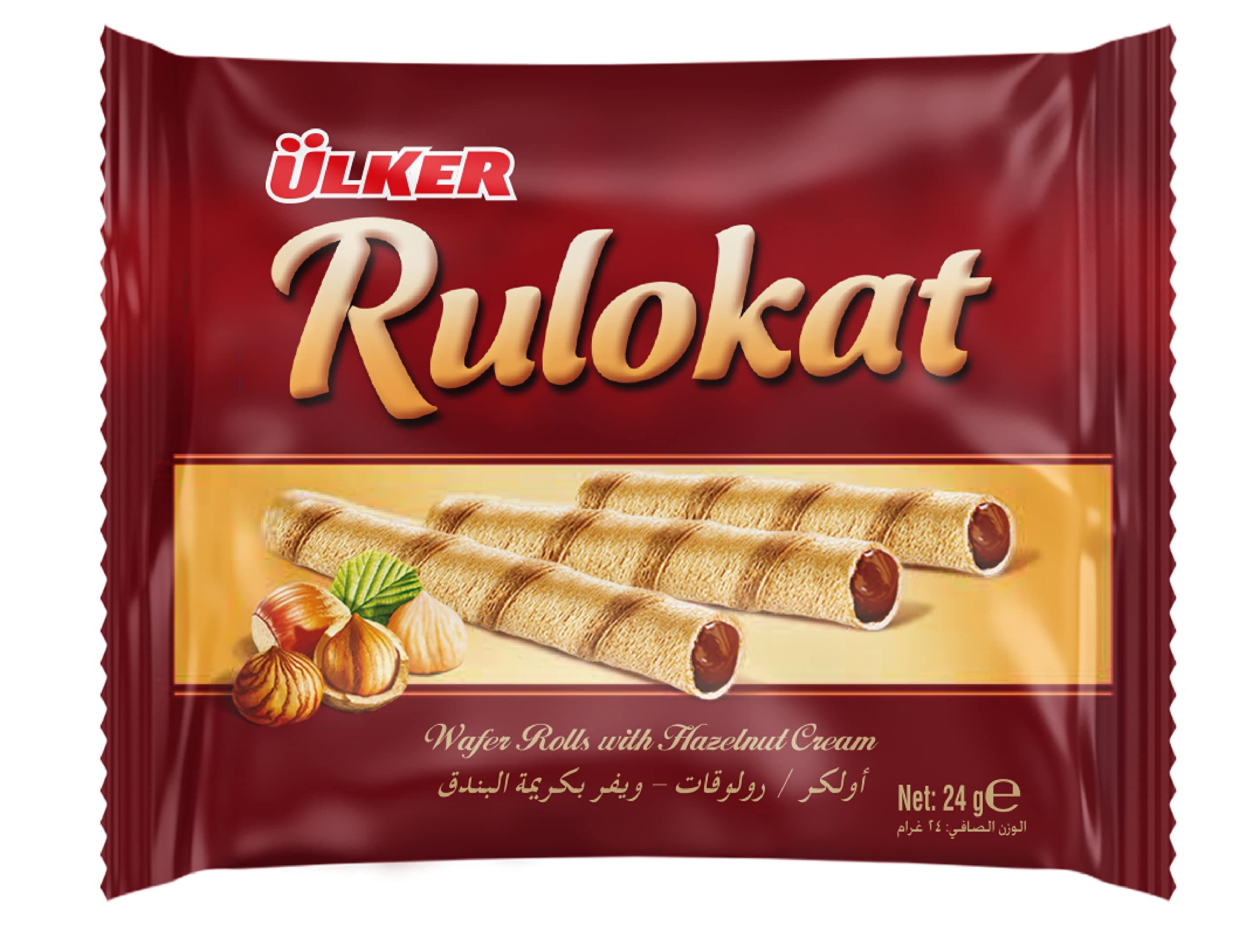 Ülker Rulokat Wafers , Pack of 24 - 24 gm
