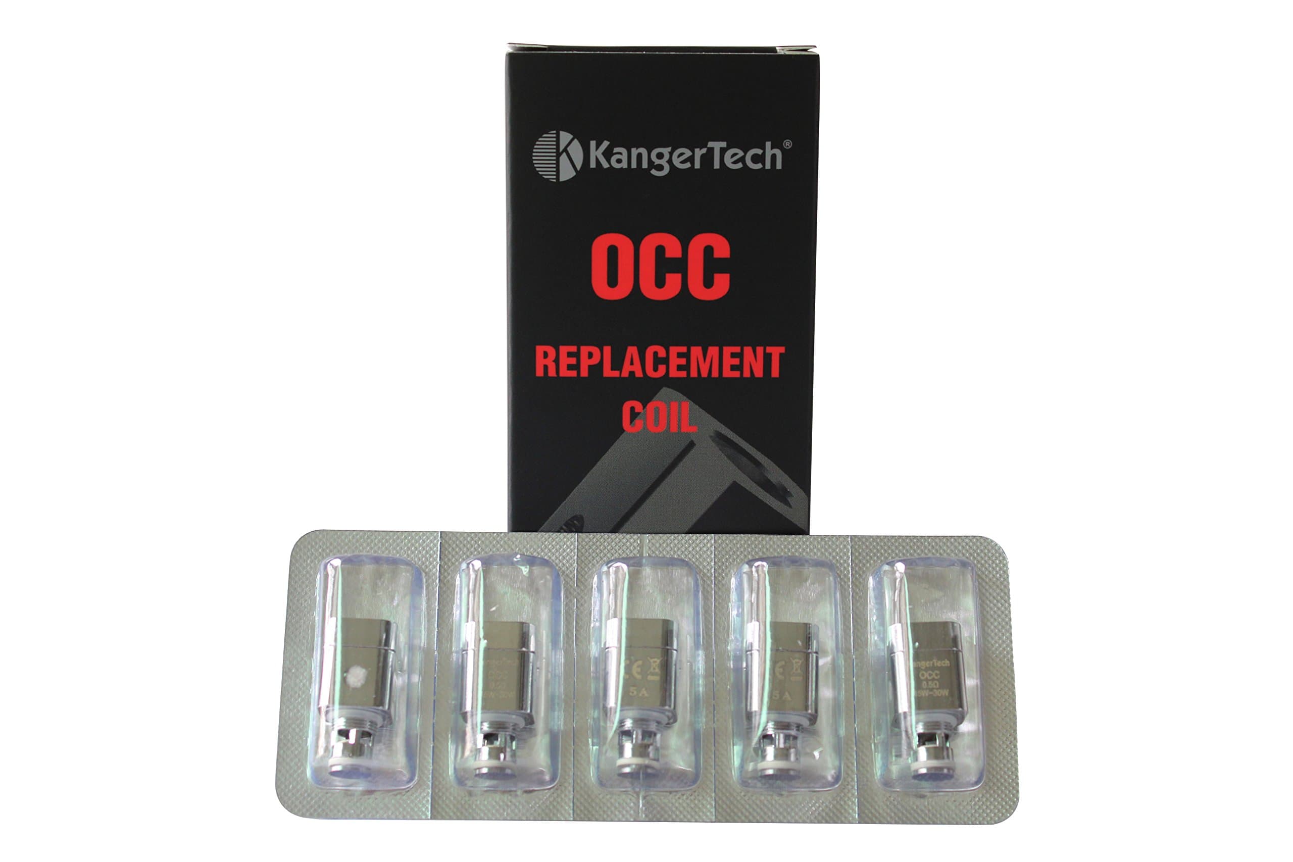 5 Pack Kanger Subtank OCC coil atomizer head for Subtank Subtank mini Subtank nano (1.2 ohm)