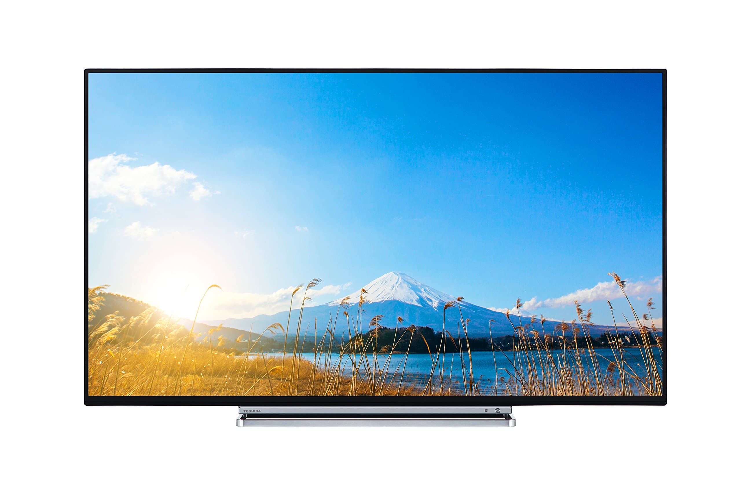 Toshiba 49U5766DB 49-Inch 4K Ultra HD Smart LED WLAN TV with Freeview Play - Black TV with a chrome surround (2017 Model) [Energy Class A+]