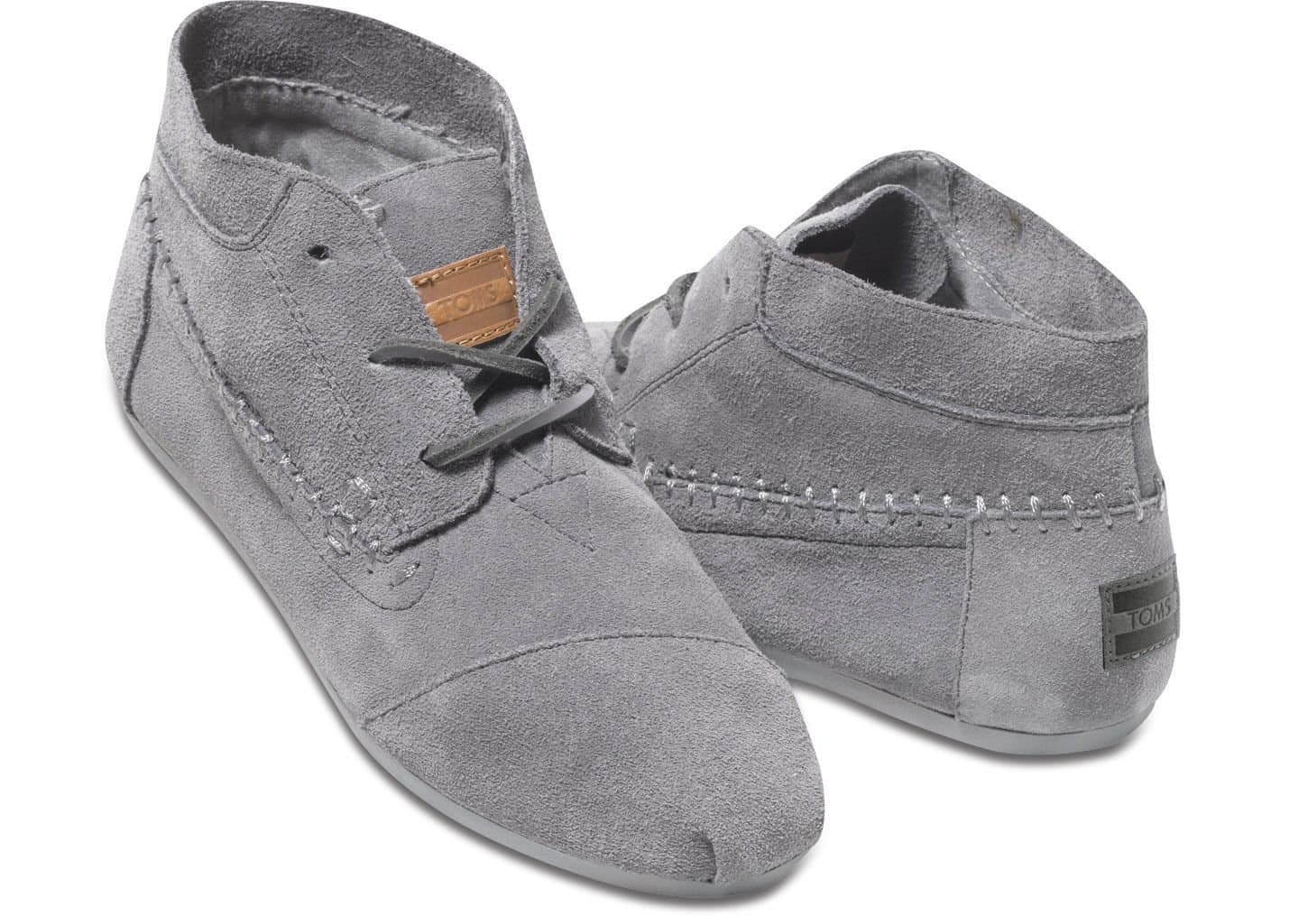 TOMS Tribal Boot (Grey Suede) Us Women's 8.5