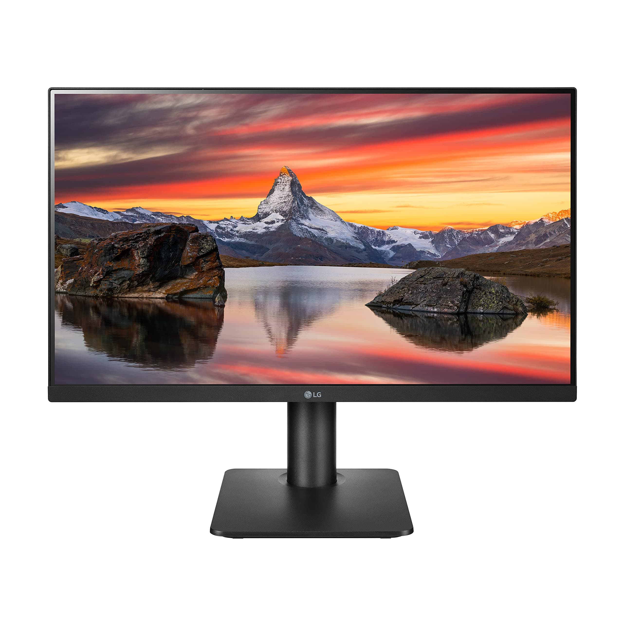 24MP450-B Monitor 24" Full HD (1920 x 1080) IPS Display, 3-Side Virtually Borderless Design, AMD FreeSync, 5ms GtG Response Time, Reader Mode, OnScreen Control with Screen Split