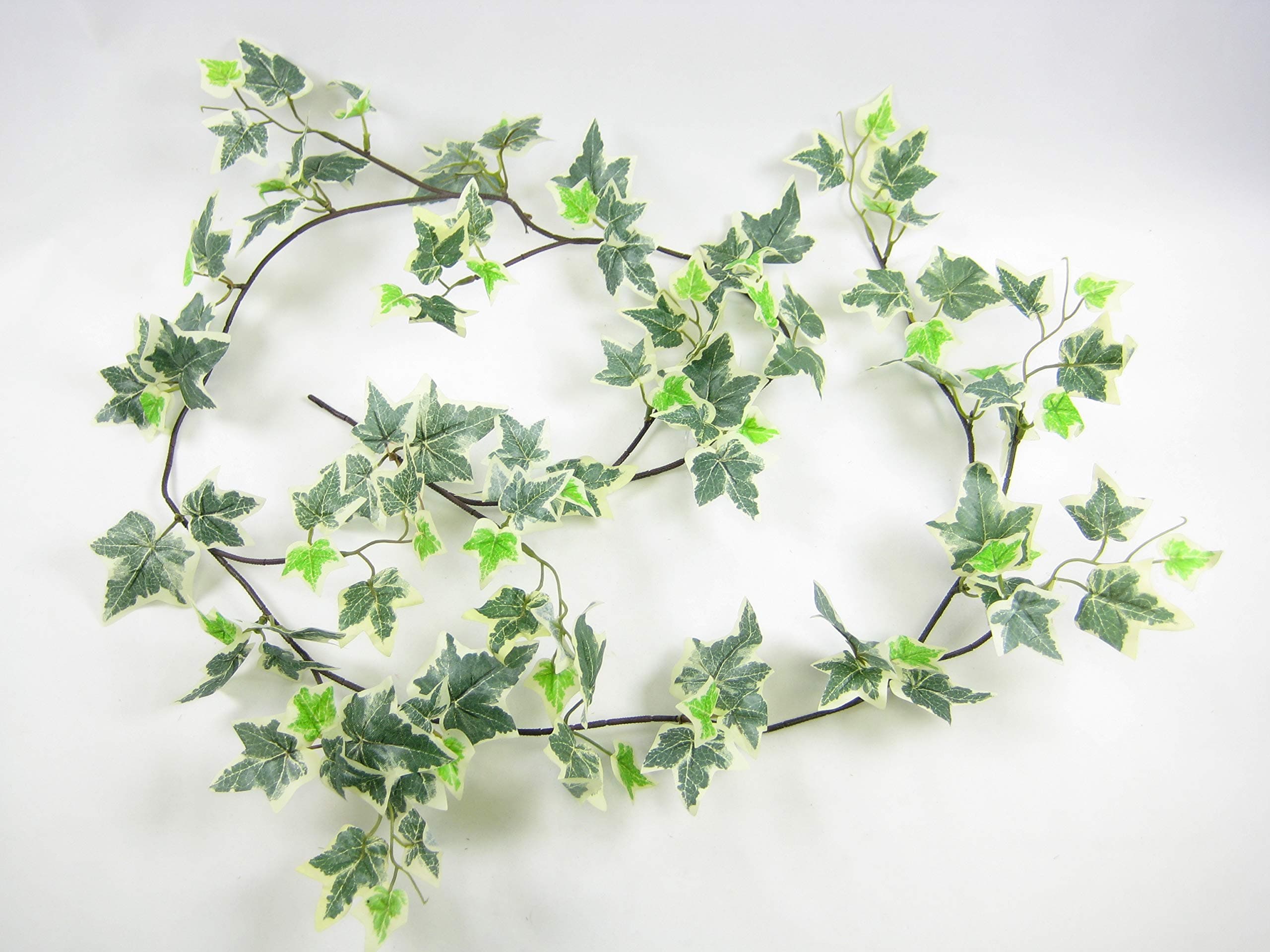 GT Decorations 172cm Wired Artificial Ivy Garland/Vine (Variegated) from