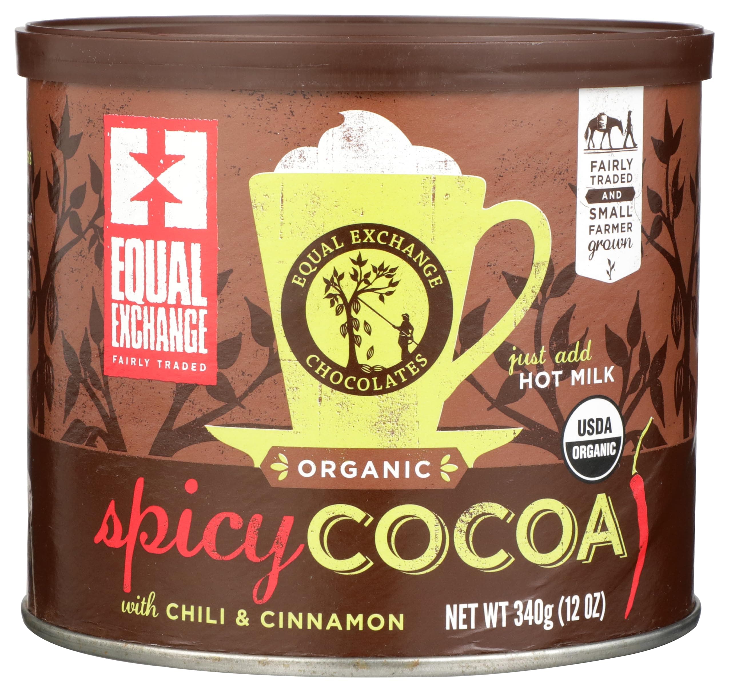 Equal Exchange, Organic, Spicy Cocoa with Chili & Cinnamon, 12 oz (340 g)