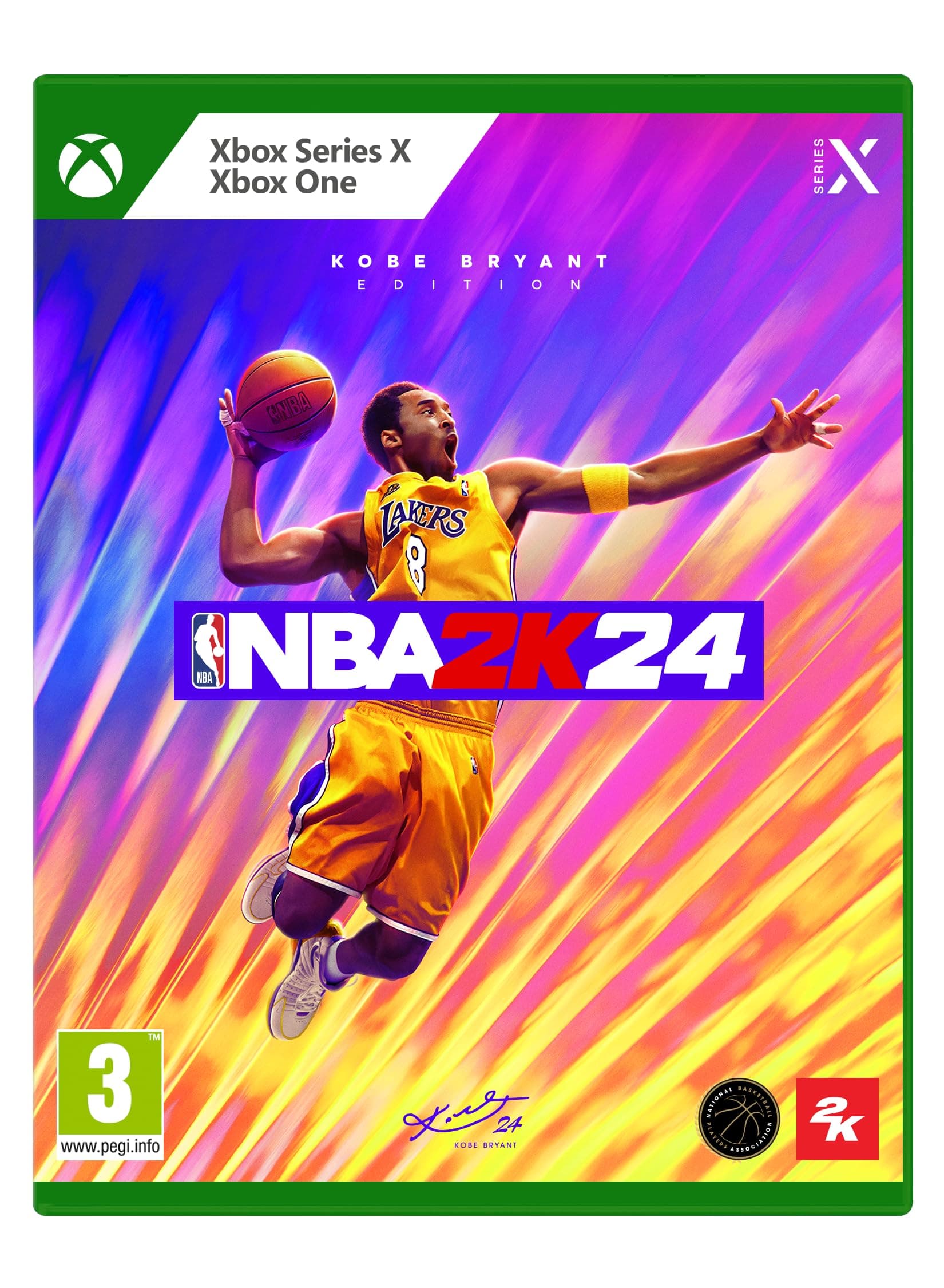 2K Games NBA 2K24 Xbox 1/X Kobe Bryant Edition + Amazon Exclusive Bonus DLC