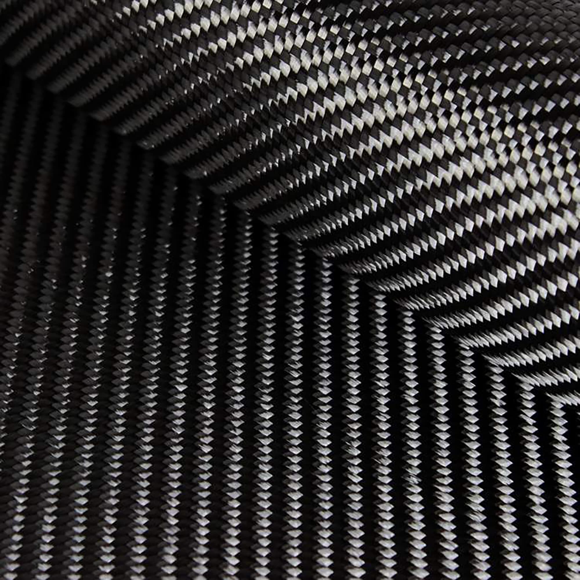 Carbon Fiber Cloth Mat – High Strength Lightweight Aerodynamic Graphite Fabric for Auto, Aerospace, Boat Builds & Repairs – Epoxy & Resin Compatible, Black, 6 Oz, 3 Yards – Made in USA