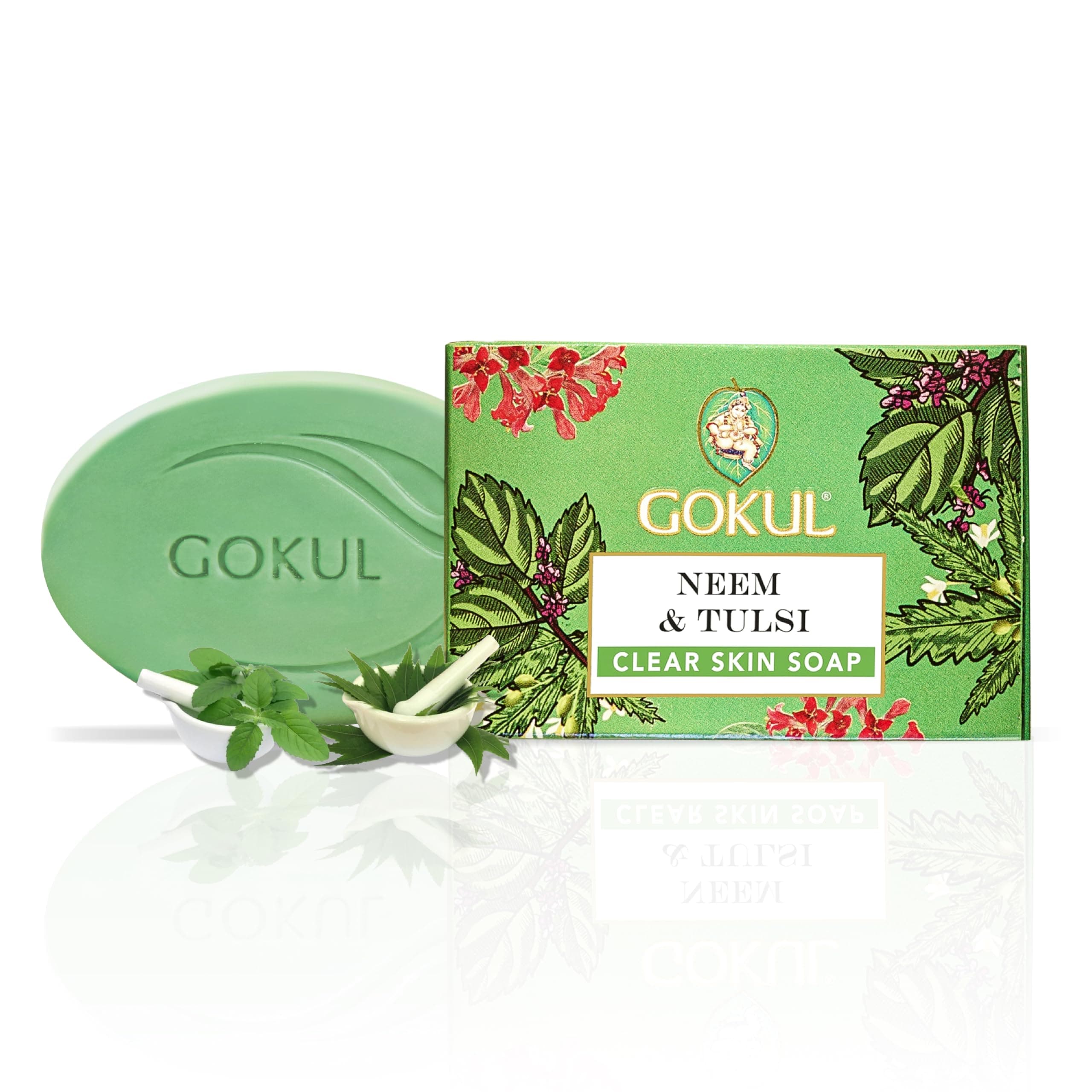 GOKUL NEEM,TULSI & SANDAL SOAP Pack of 3