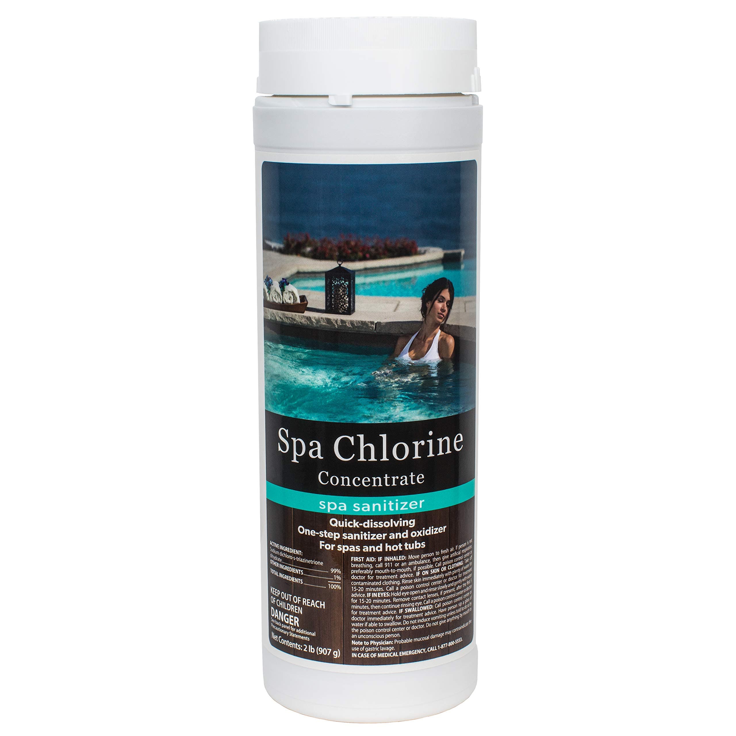 NC Spa Chemistry Spa Chlorine Concentrate Spa Sanitizer (2 lb)