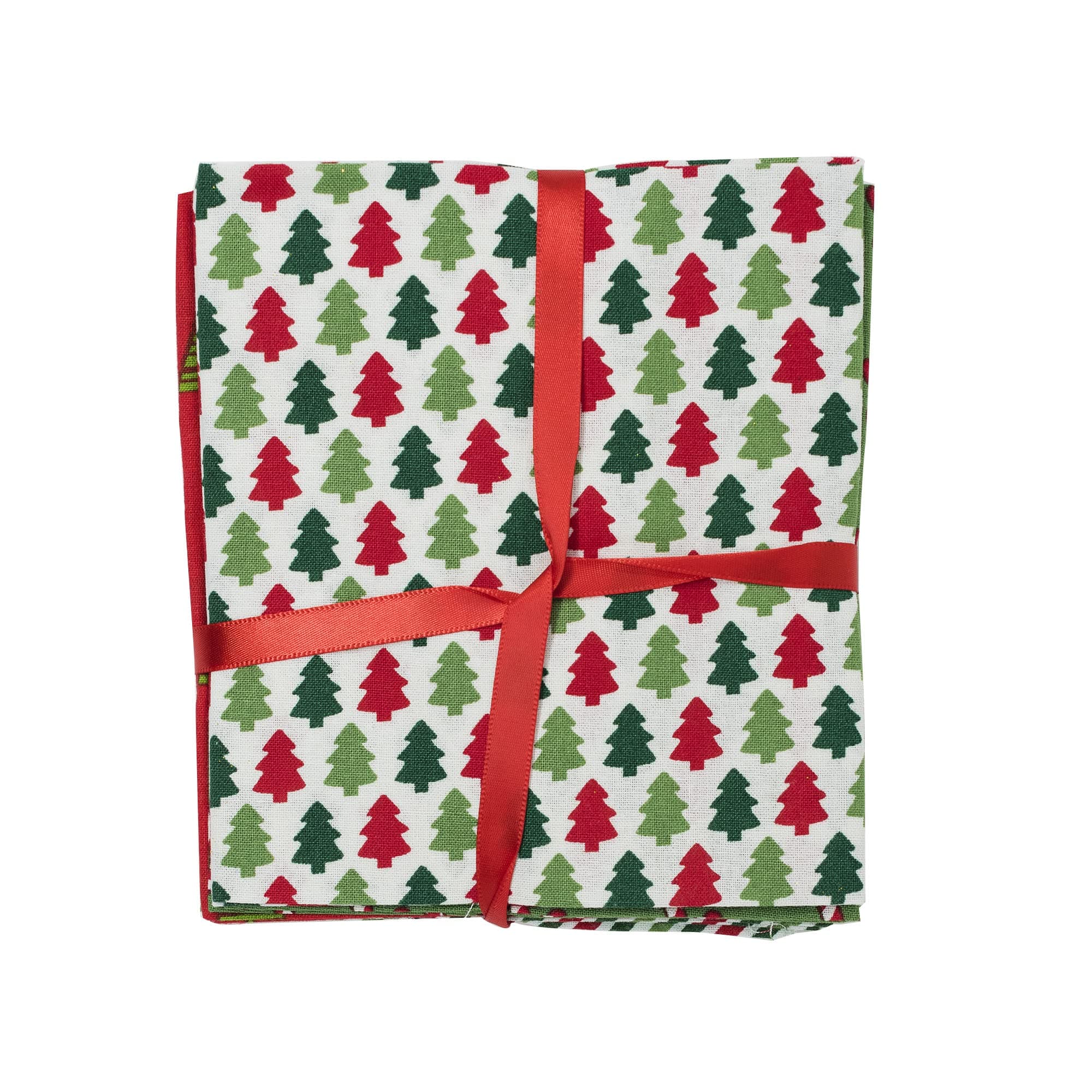 Korbond Christmas Fat Quarters, Multi, 5 Pack