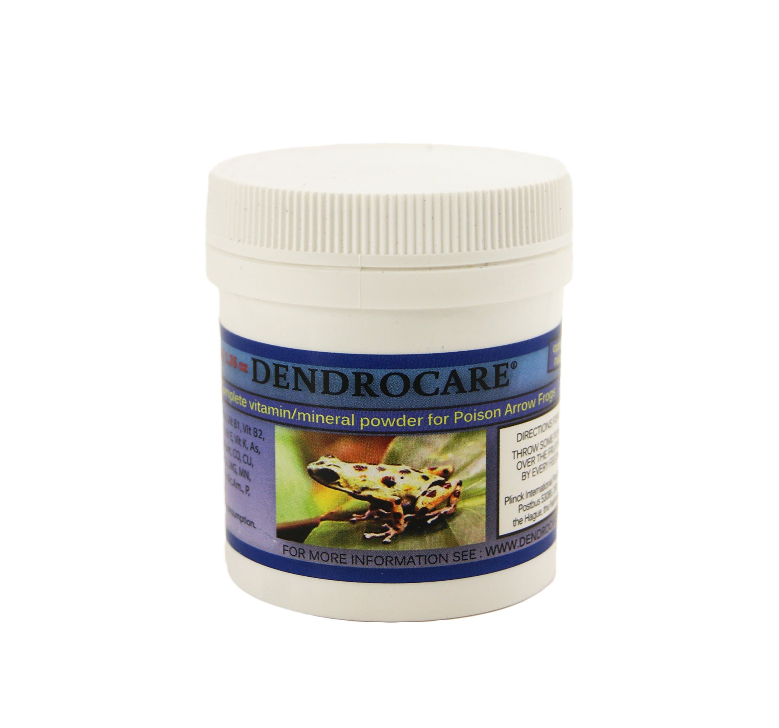 Dendrocare Vitamin/Mineral Powder Dart Frog Supplement (1.76 oz, 50 g)