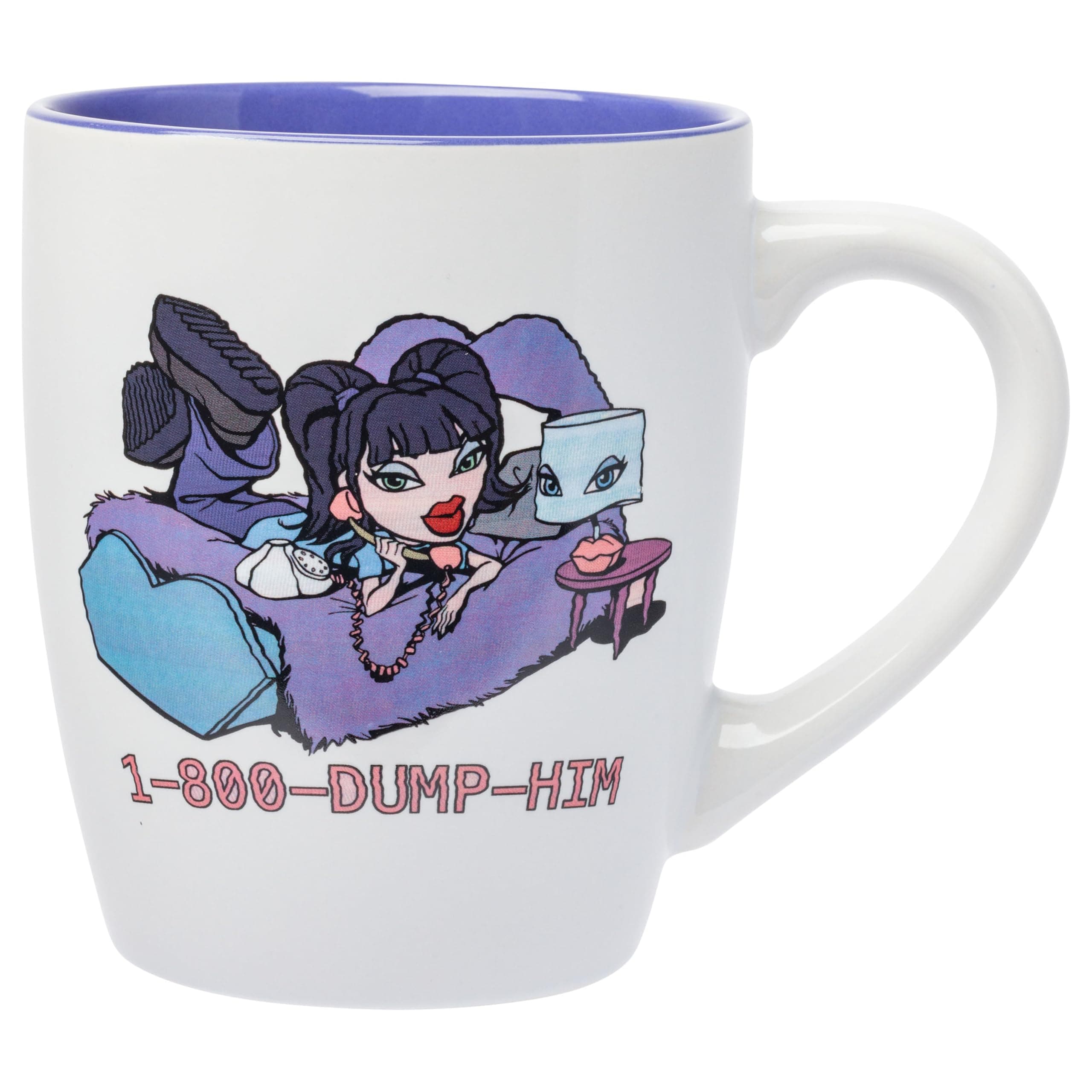 Bratz 1-800-Dump-Him Ceramic Mug, 25 Ounces