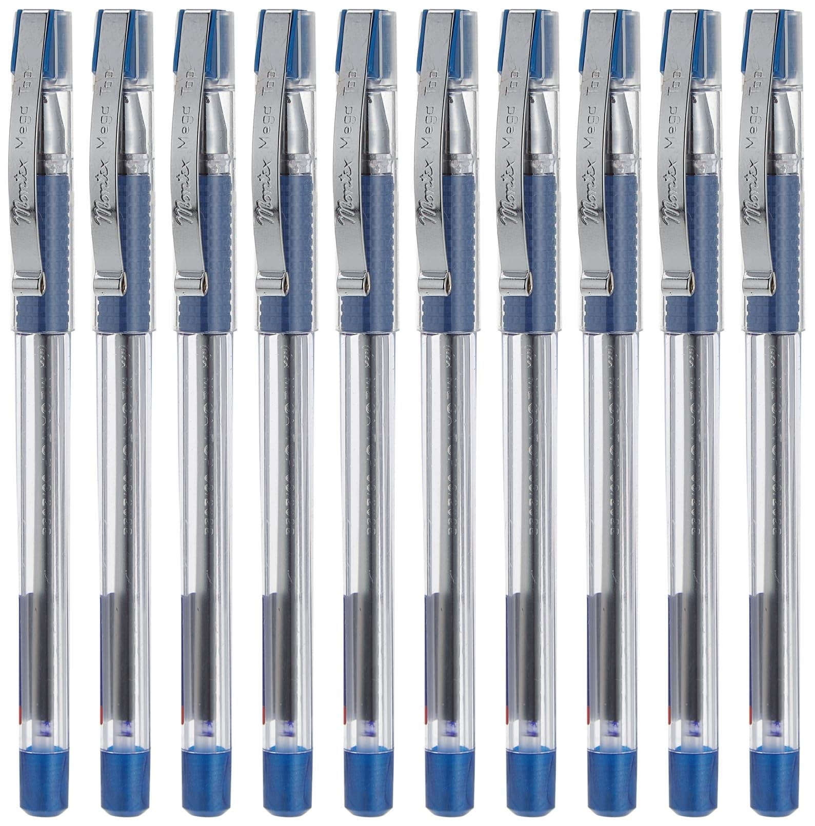 Montex Mega Top Blue Ball Point Pen (10pcs) by Montex