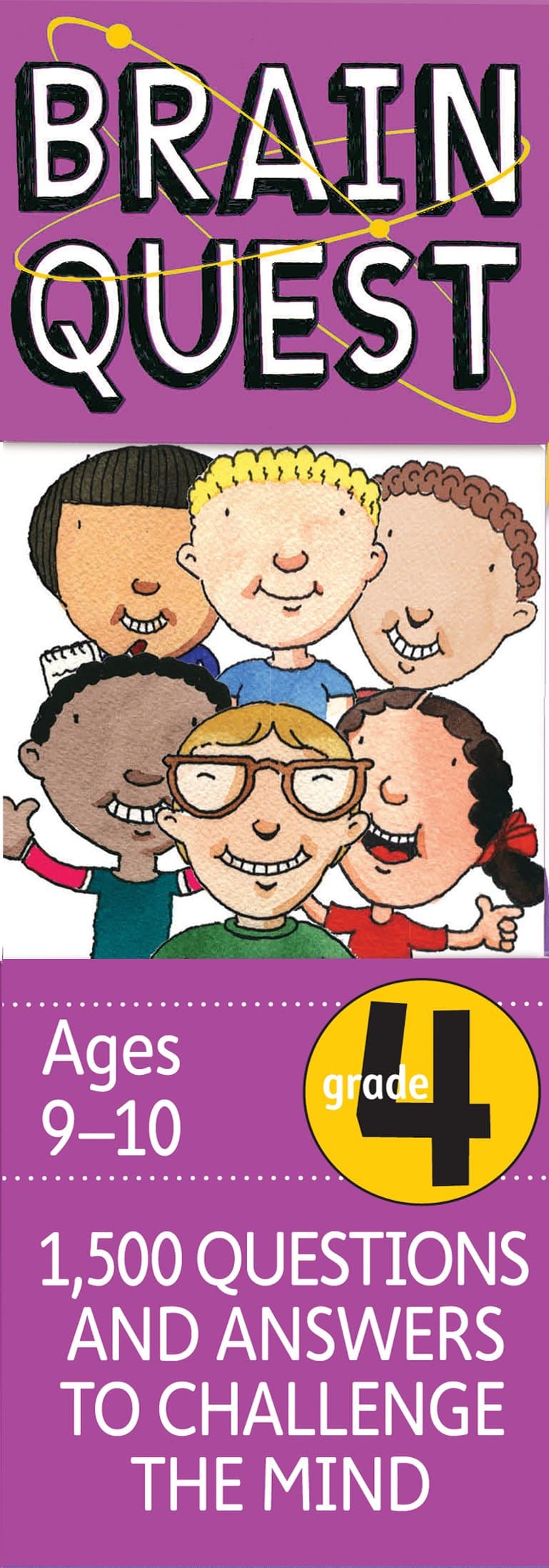 Brain Quest Grade 4, Revised 4th Edition: 1,500 Questions and Answers to Challenge the Mind