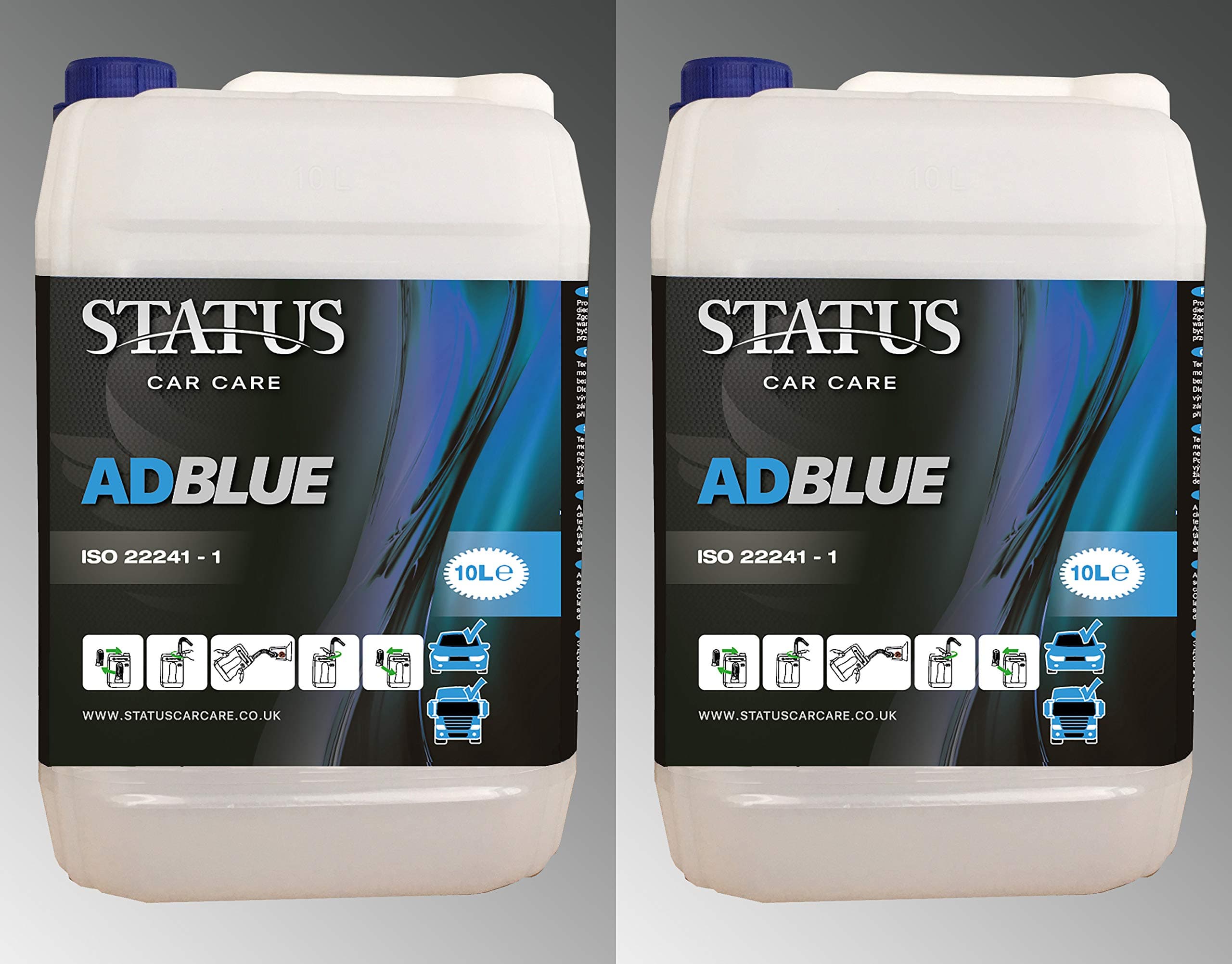 Adblue 2 x 10 Litre with Pouring Spouts 20 L
