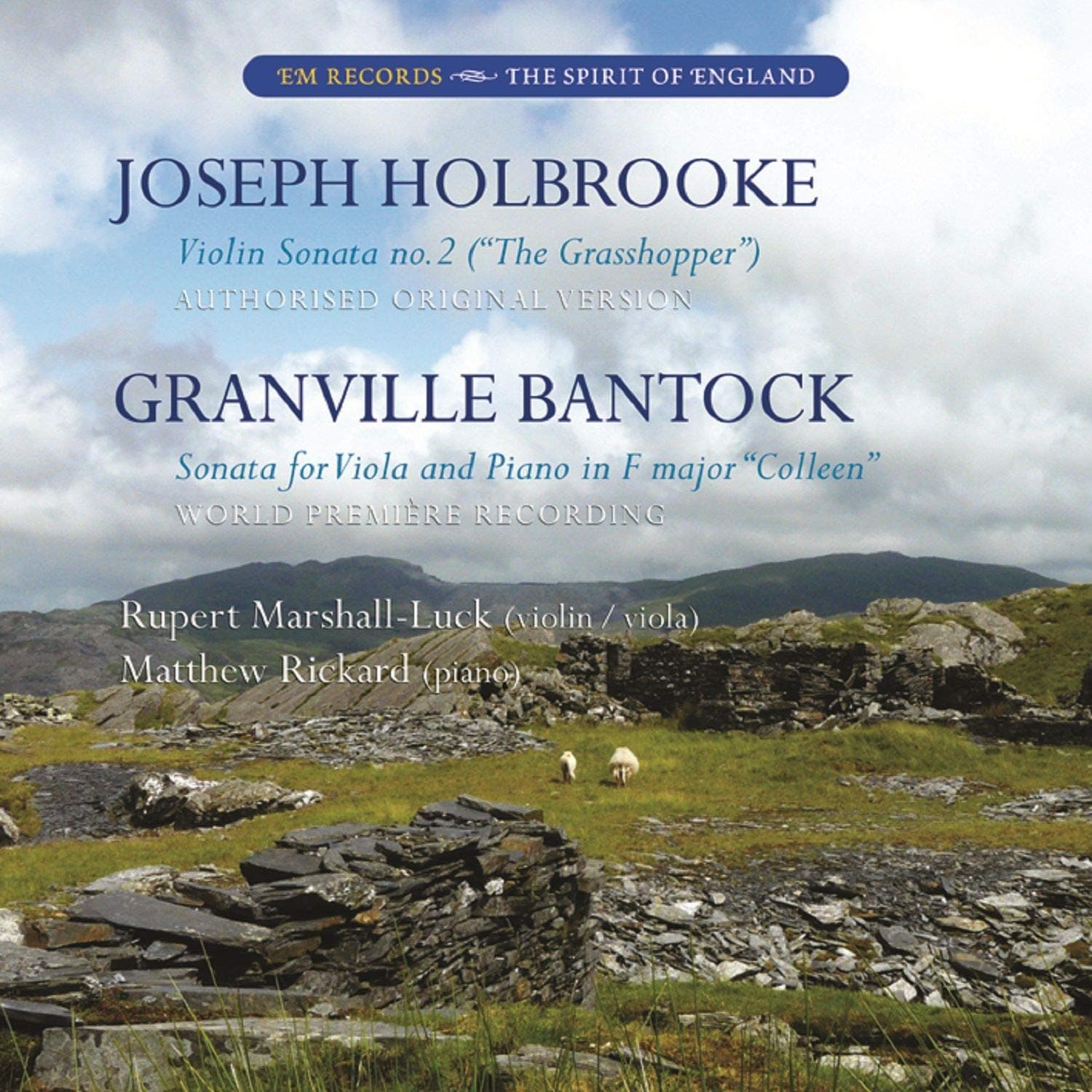 Holbrooke, Bantock: Viola and Violin Sonatas