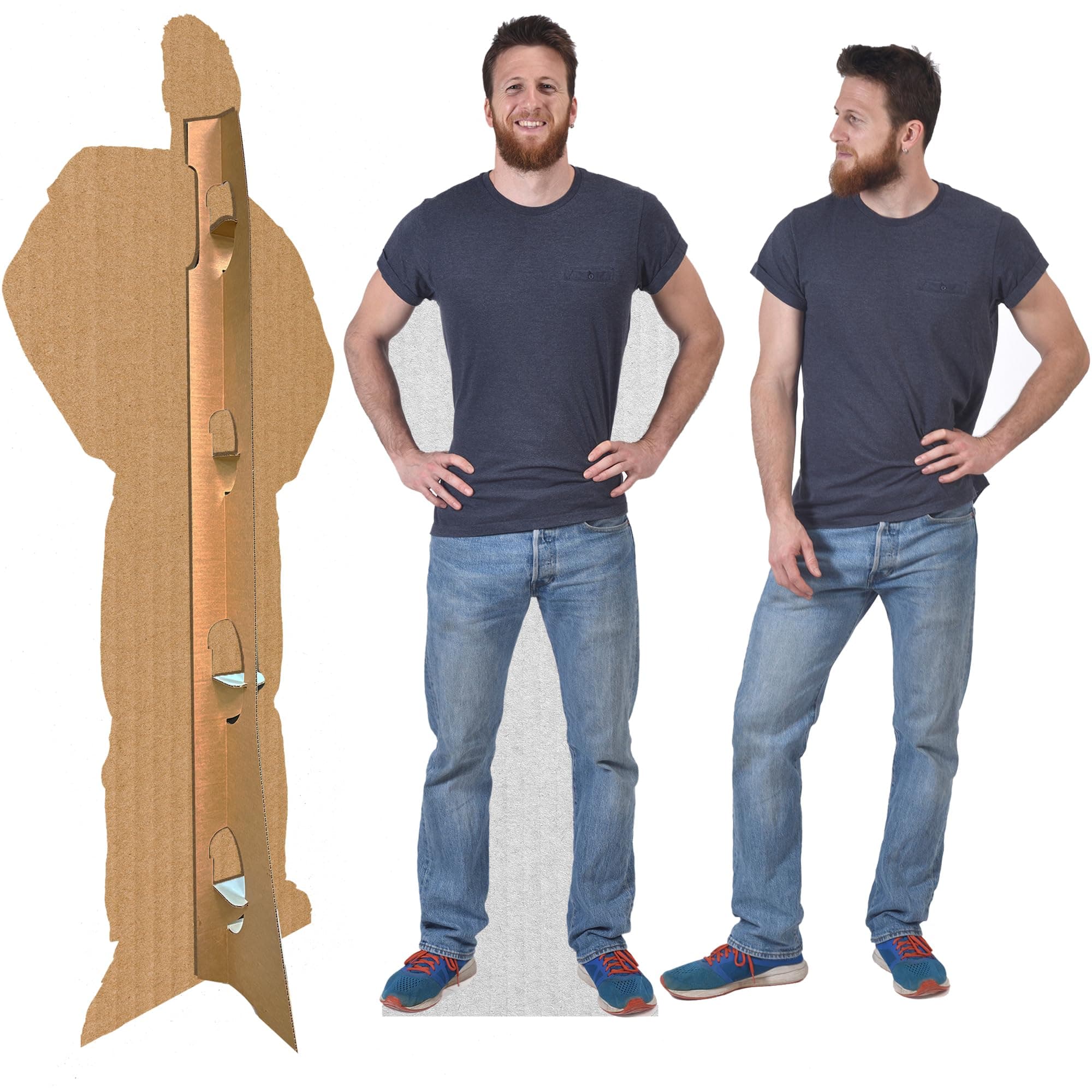 Custom Life Size Cardboard Cutout | Personalized High Resolution Stand Up | U...