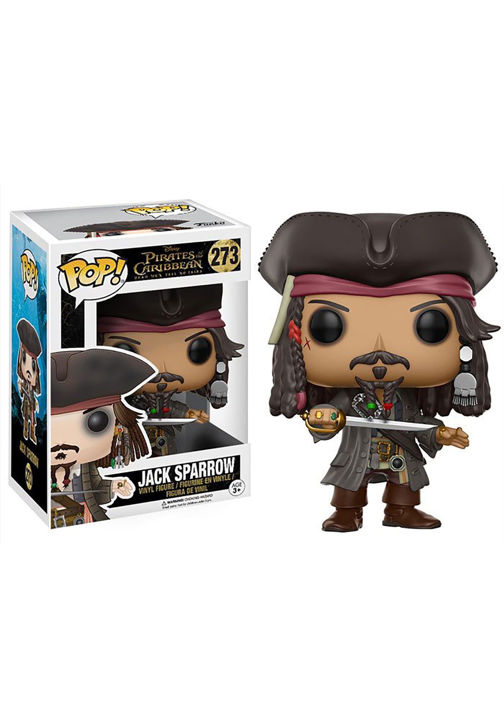 Funko – Figurine Disney Pirates Des Caraibes 5 – Jack Sparrow Pop 10 cm – 0889698128032