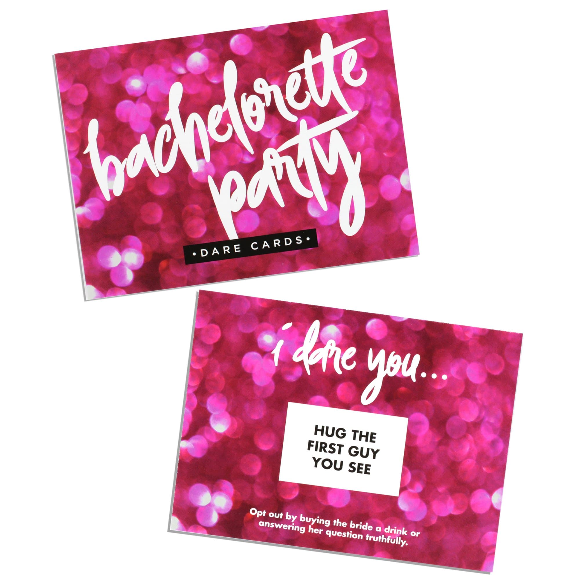 Bachelorette Party Dare Card Game, Girls Night Out, 24 Scratch Off Cards