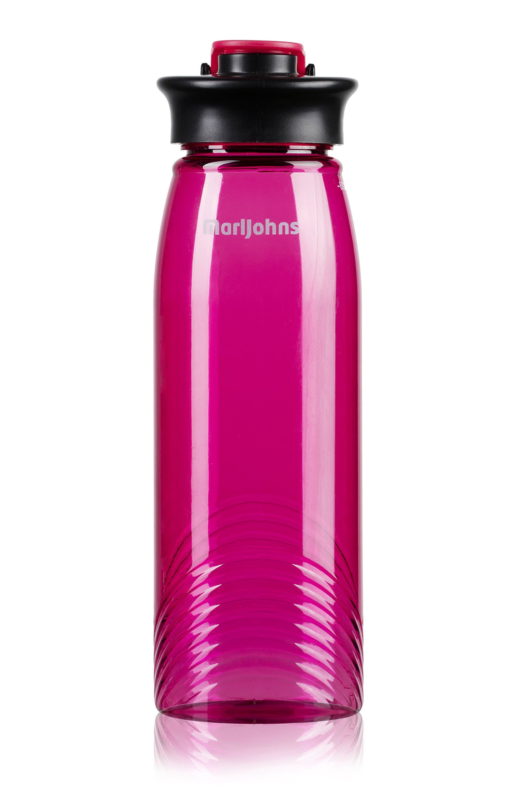 Handle Tritan BPA-Free Water Bottle 28-Ounce (Strawberry)