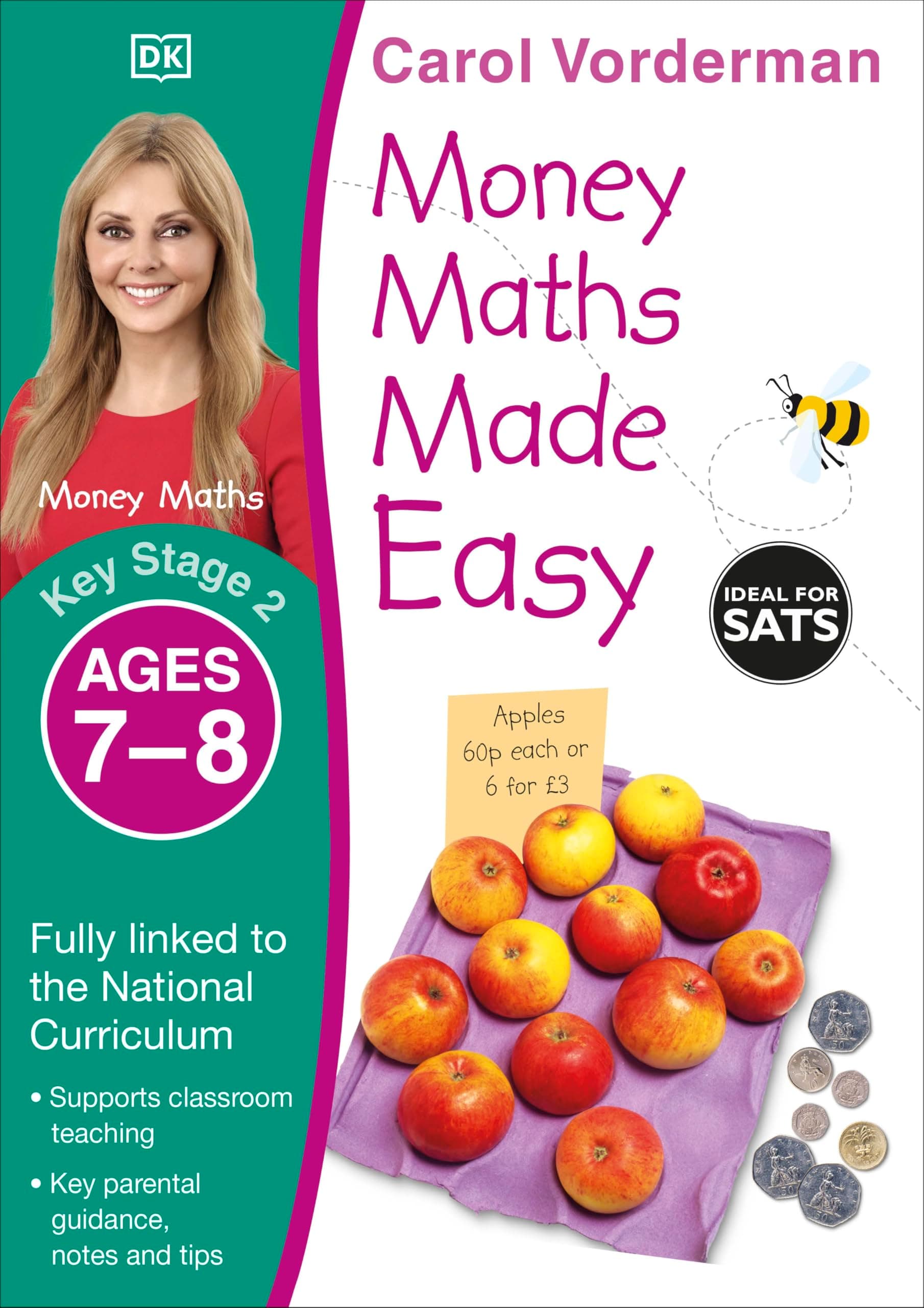 Money Maths Made Easy: Beginner, Ages 7-8 (Key Stage 2): Supports the National Curriculum, Maths Exercise Book (Made Easy Workbooks)